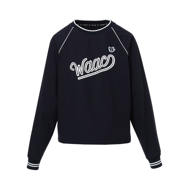 WOMEN ストレッチタフタプルオーバー ネイビー