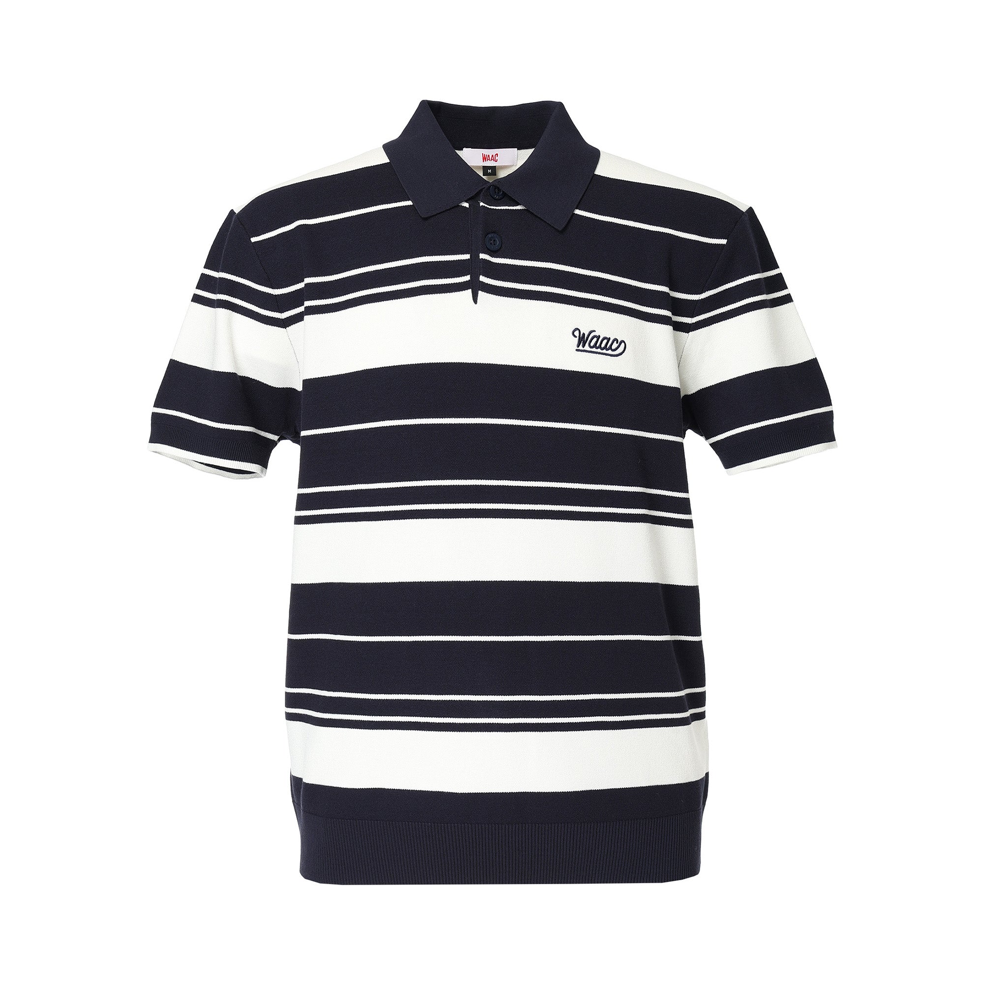 MEN ニットポロ ボーダー