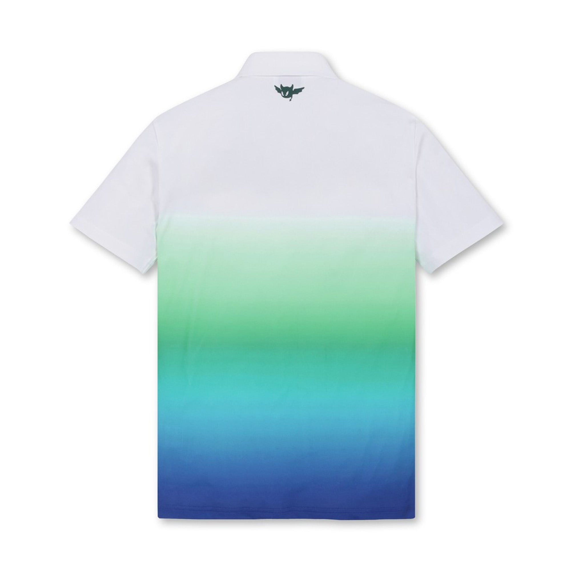 【25SS 新作｜WEB限定】MEN グラデーションポロシャツ グリーン