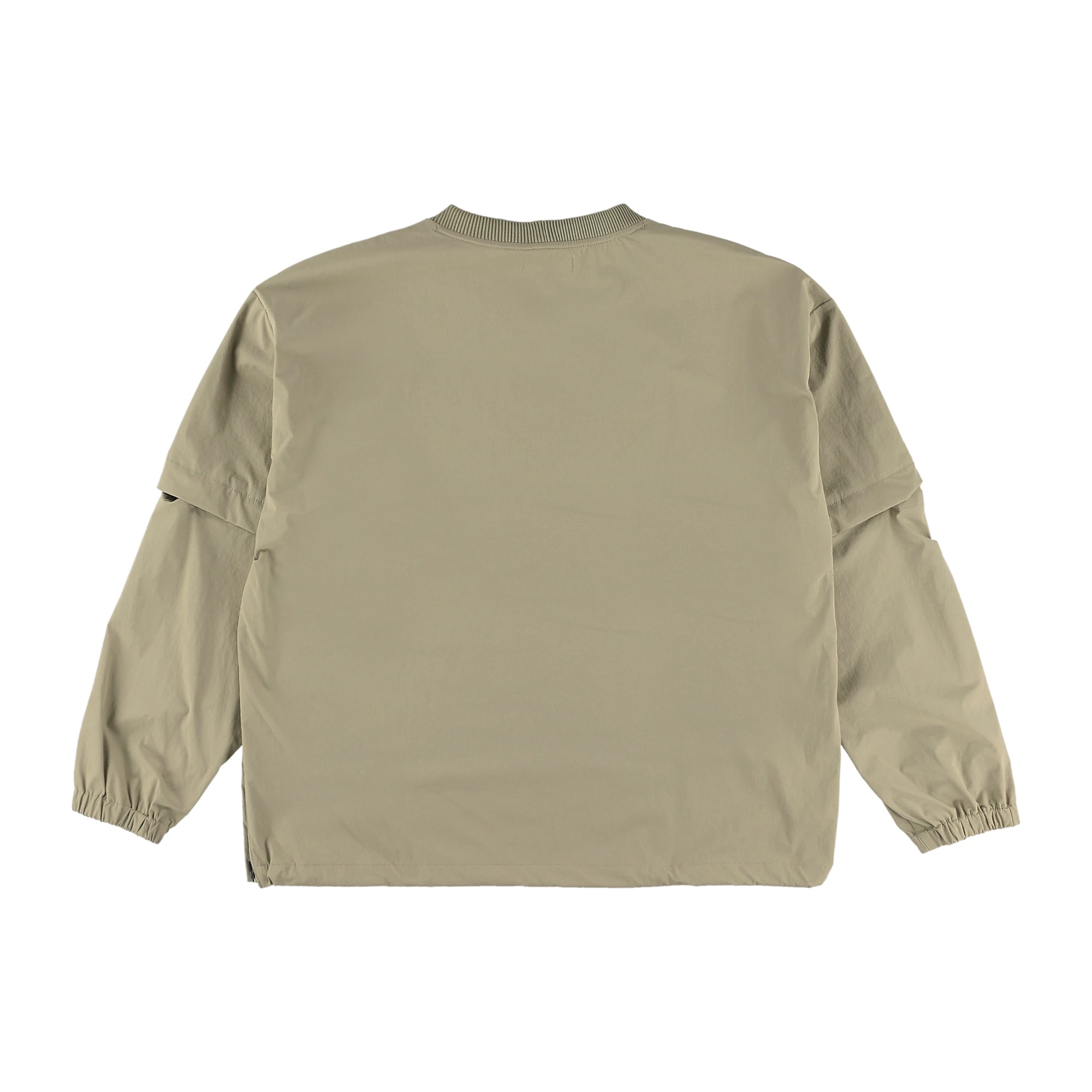 MENS リサイクルナイロン4WAYストレッチ プルオーバー サンドベージュ/072234110