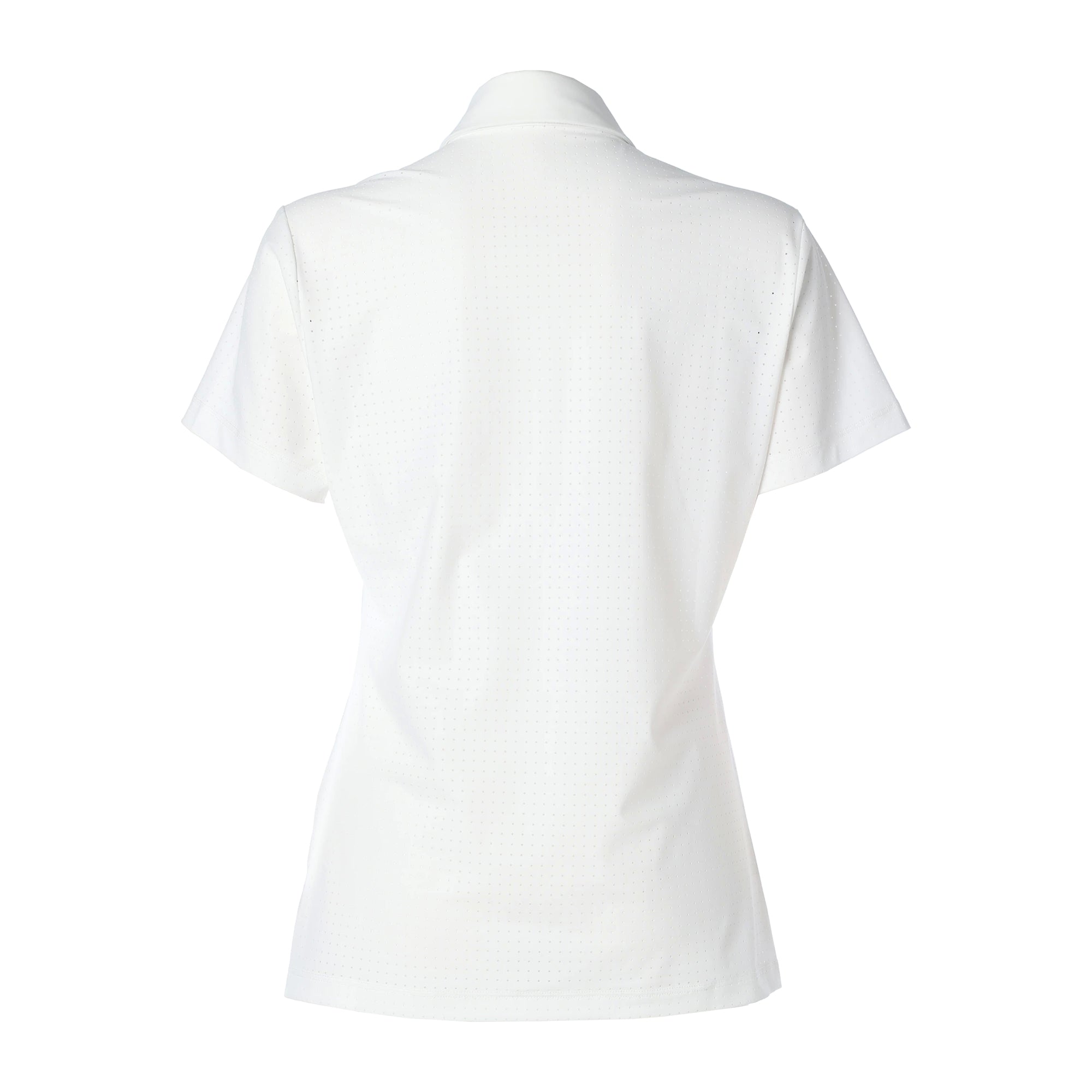 【24SS】WOMENS EUROJERSEYパンチング 半袖ポロシャツ ホワイト/072242092