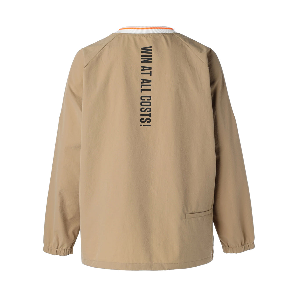 MEN TEXBRIDリップストップ プルオーバー ベージュ