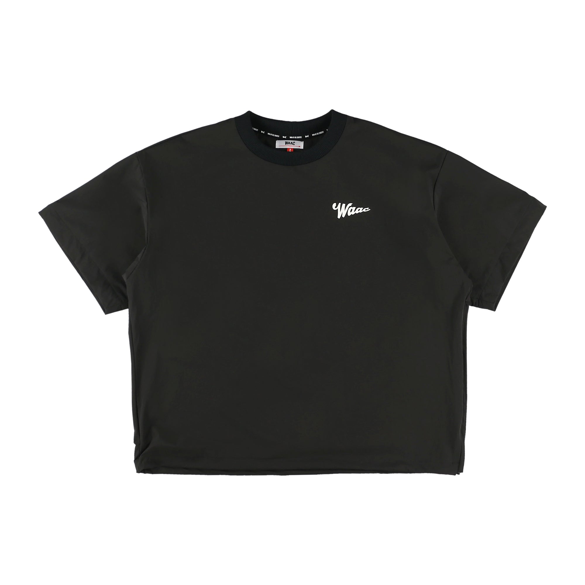 MENS リサイクルナイロン4WAYストレッチ プルオーバー ブラック/072234110