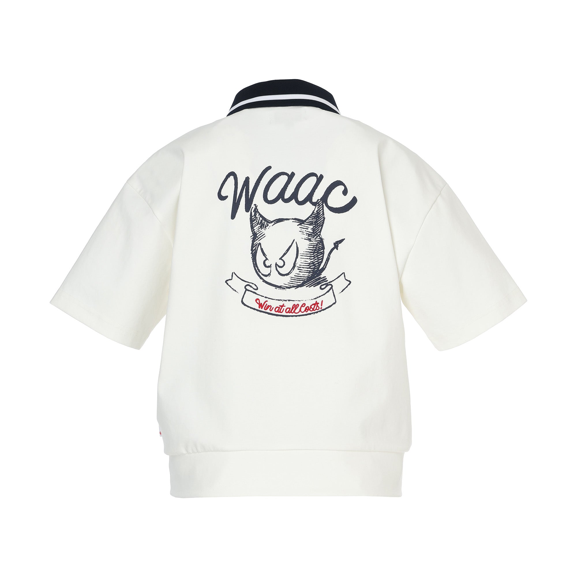 WOMEN ライトストレッチポンチ ポロシャツ ホワイト