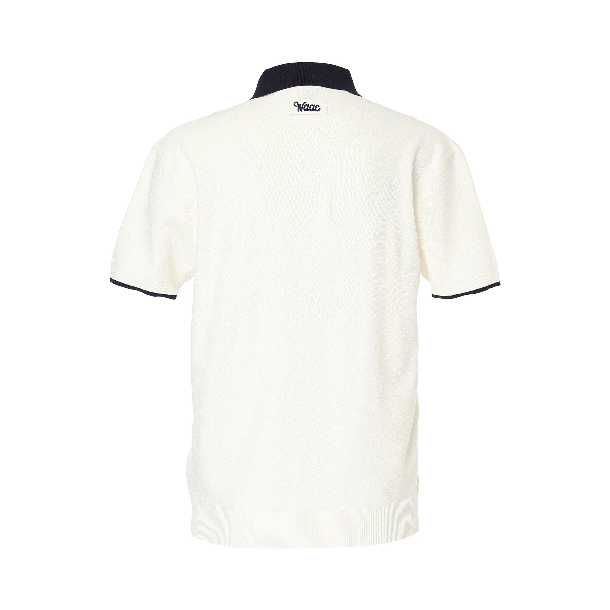 MEN ニットポロ ホワイト