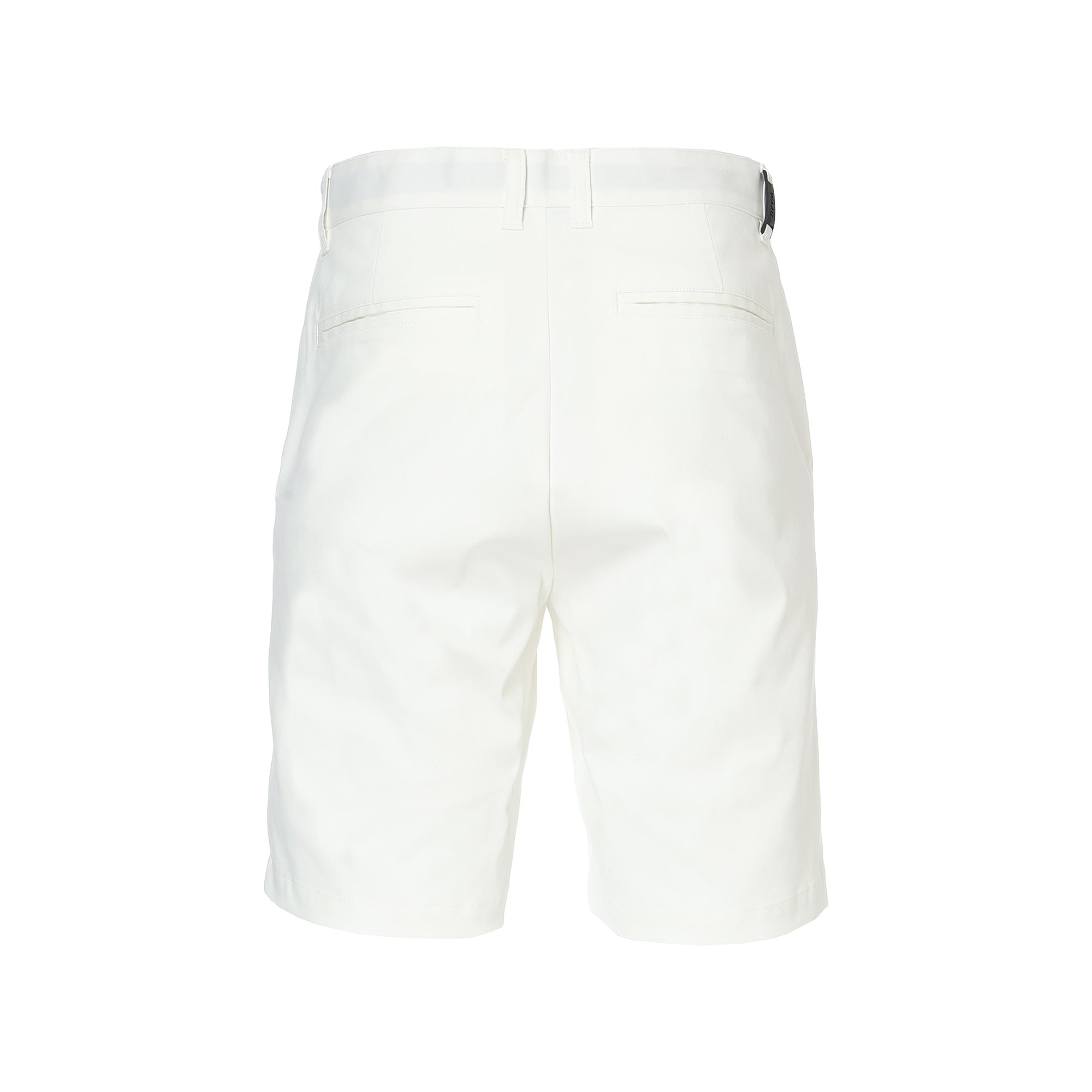 MEN スパンライク チノハーフパンツ ホワイト