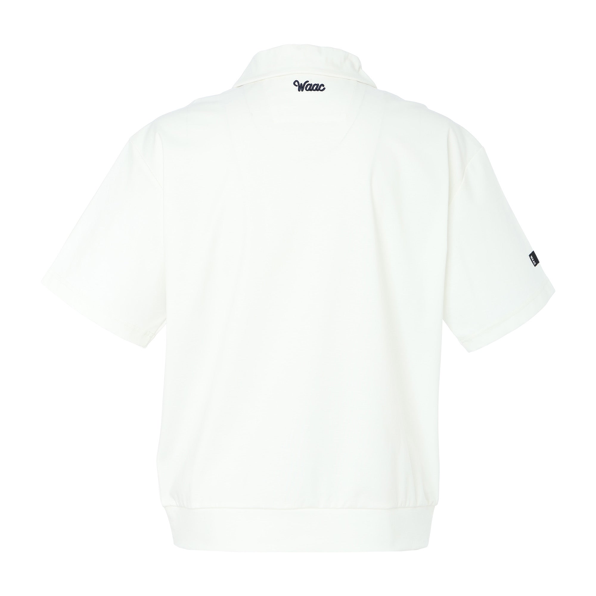 MEN カラーブロック ポンチポロ ホワイト