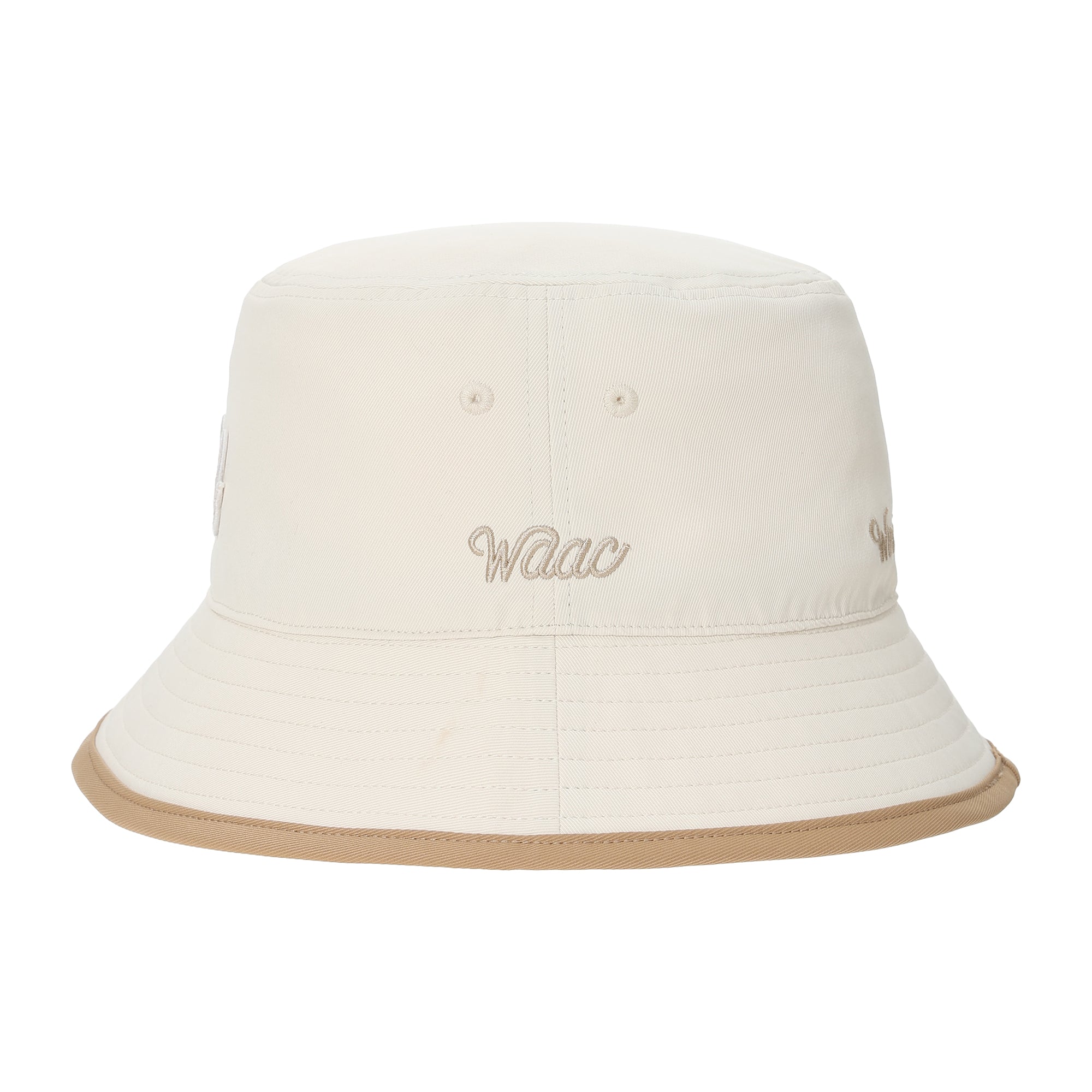 UNISEX バイカラーバケットハット アイボリー