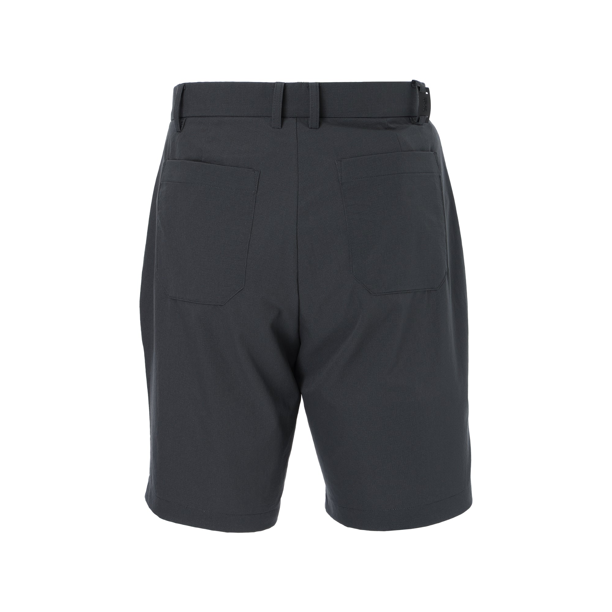MEN ミニリップストップAirハーフパンツ チャコール