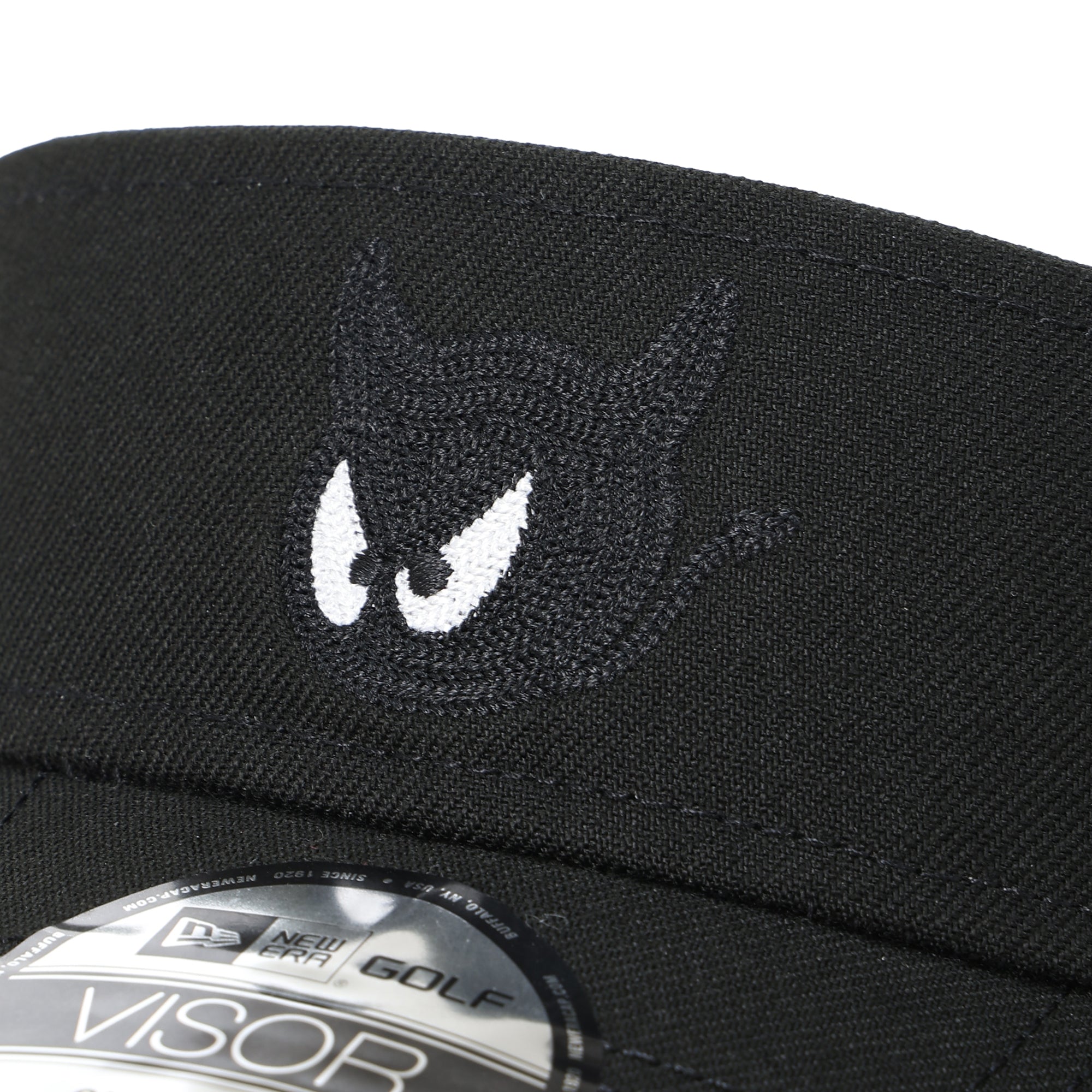 UNISEX NEW ERA×WAAC マーカー付きバイザー ホワイト