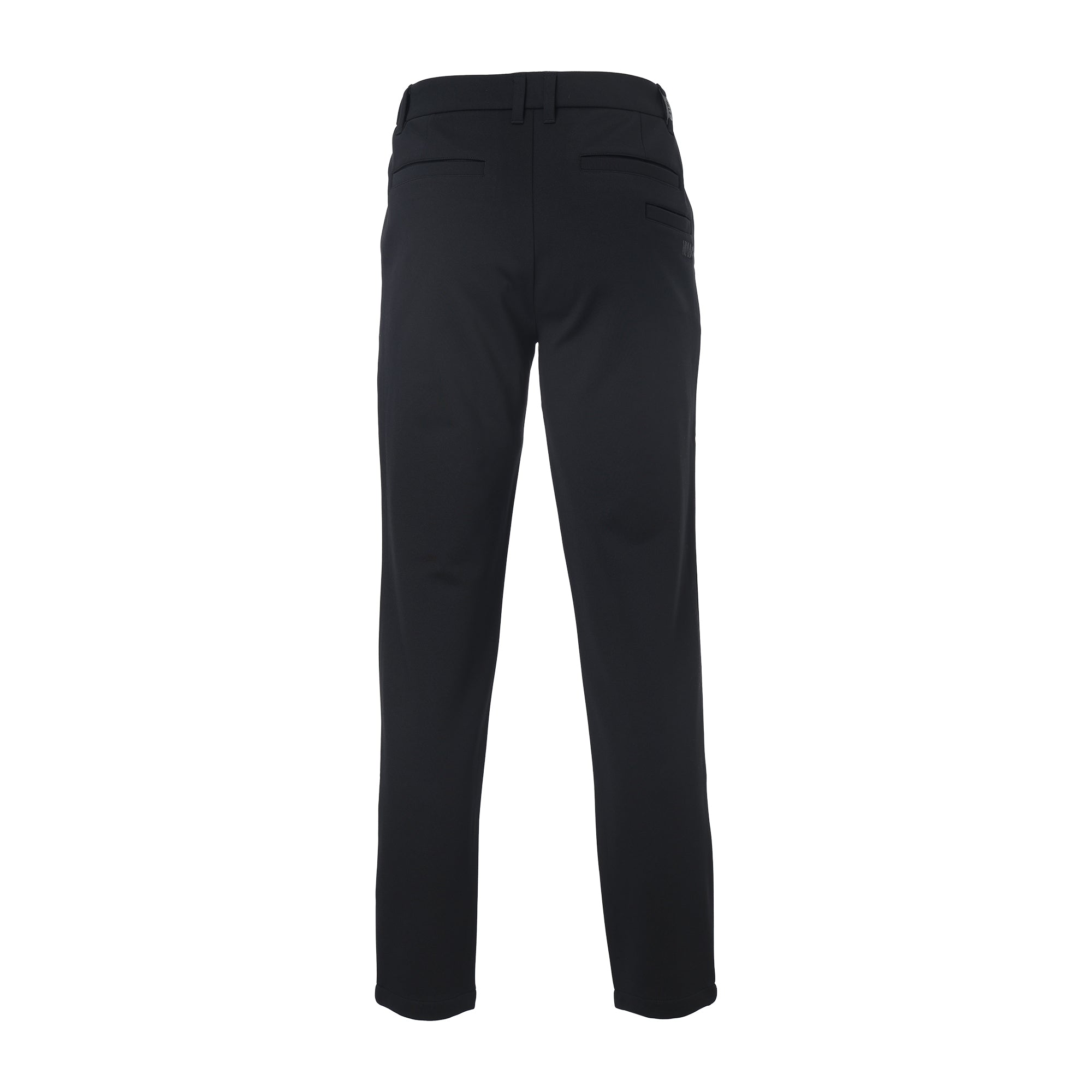 WAAC ワック ゴルフウェア ロゴパンツ ブラック S WAAC ワック ゴルフショートパンツ ゴルフウェア レディース WOMENS