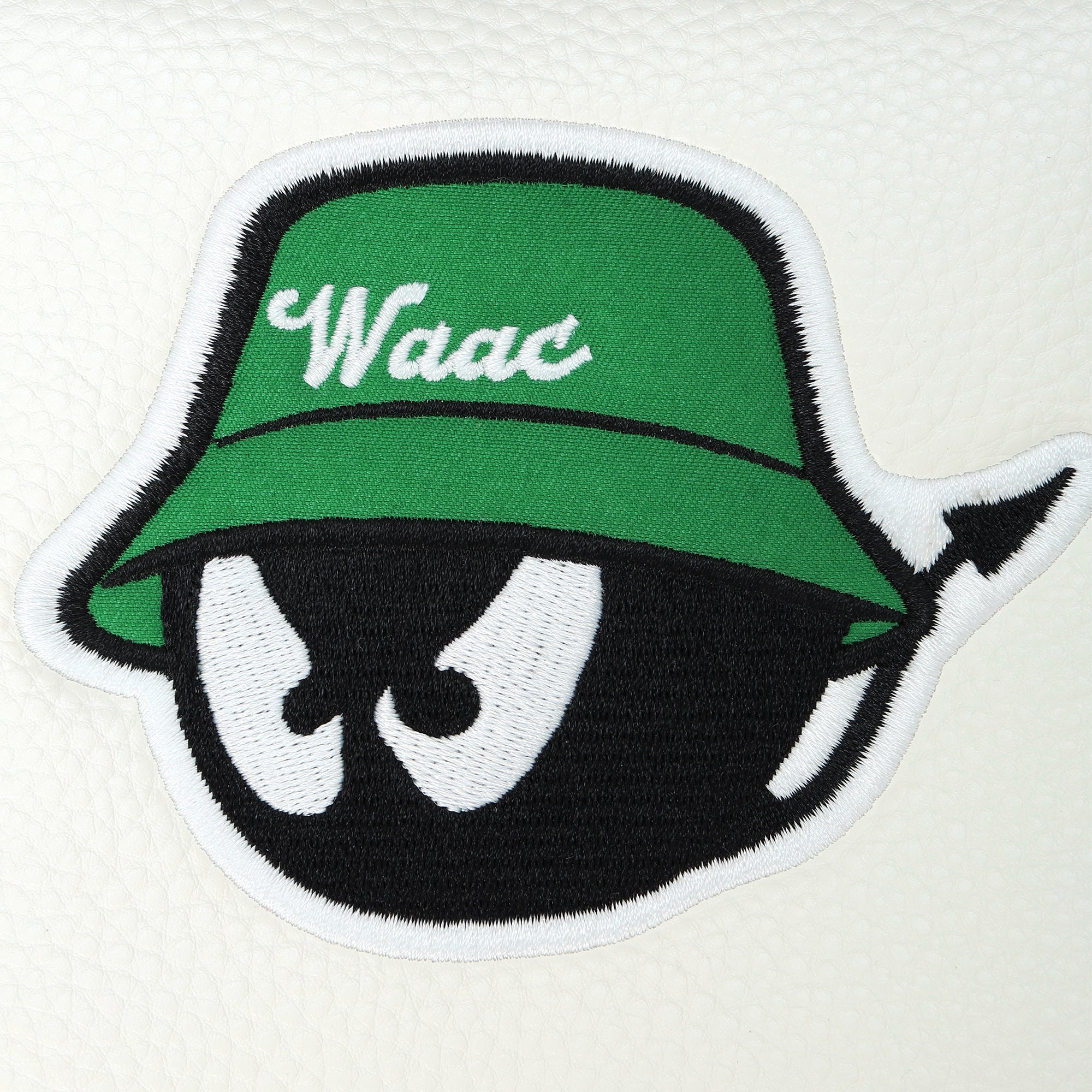 【25SS 新作】UNISEX BUCKET WAACKY マレットパターカバー ブラック