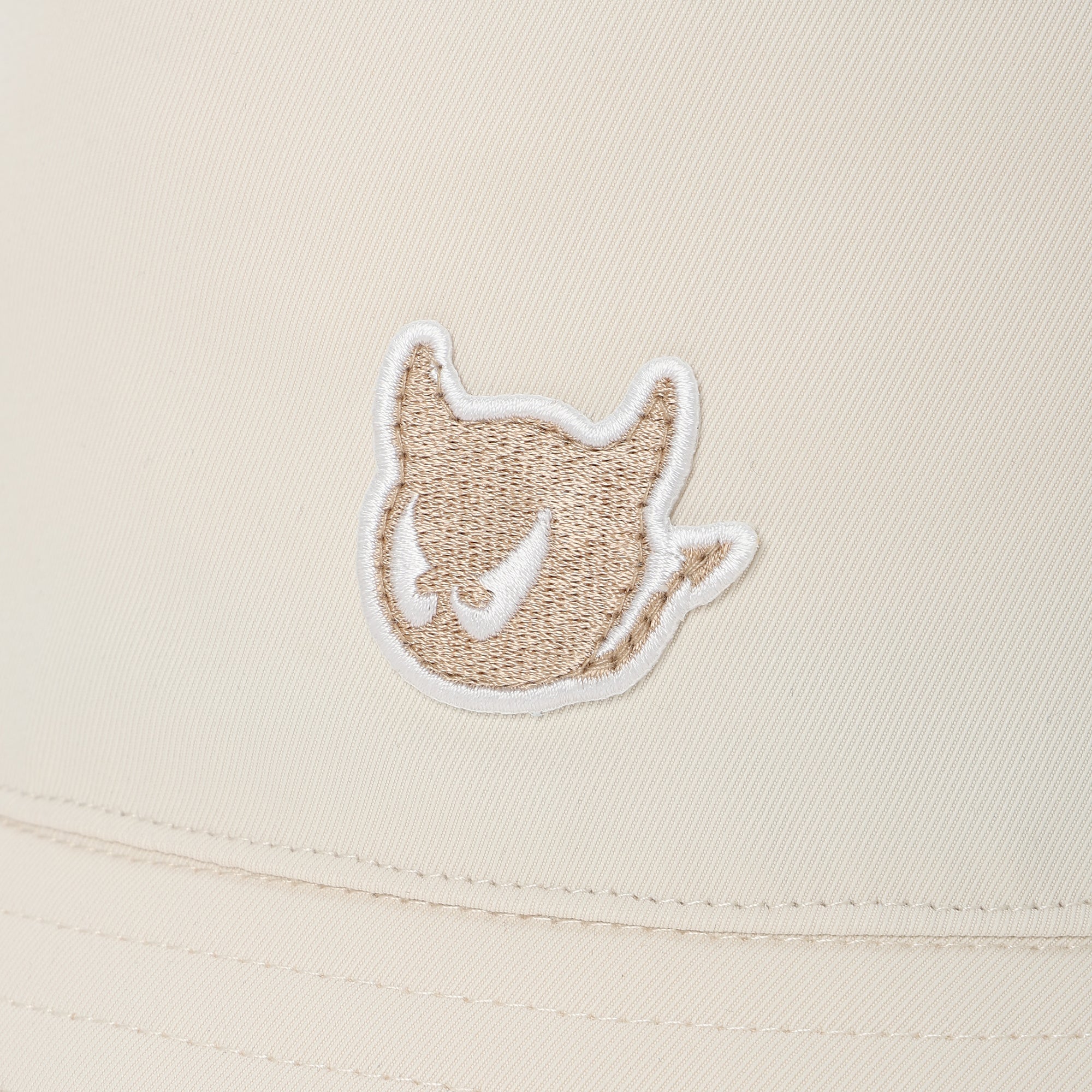 しいちゃん　バケットハット　バケハ　アイボリー　ゴールド金具 Champion（チャンピオン） バケットハット レディース メンズ バケハ