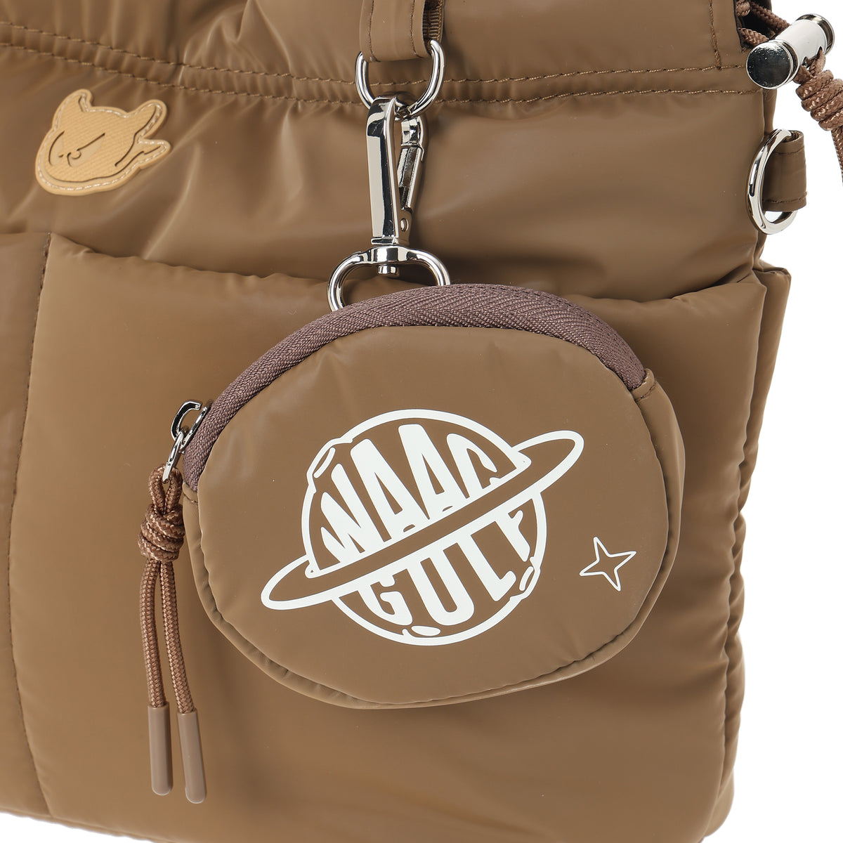PLANET POUCH 中綿カートバッグ ライトブラウン