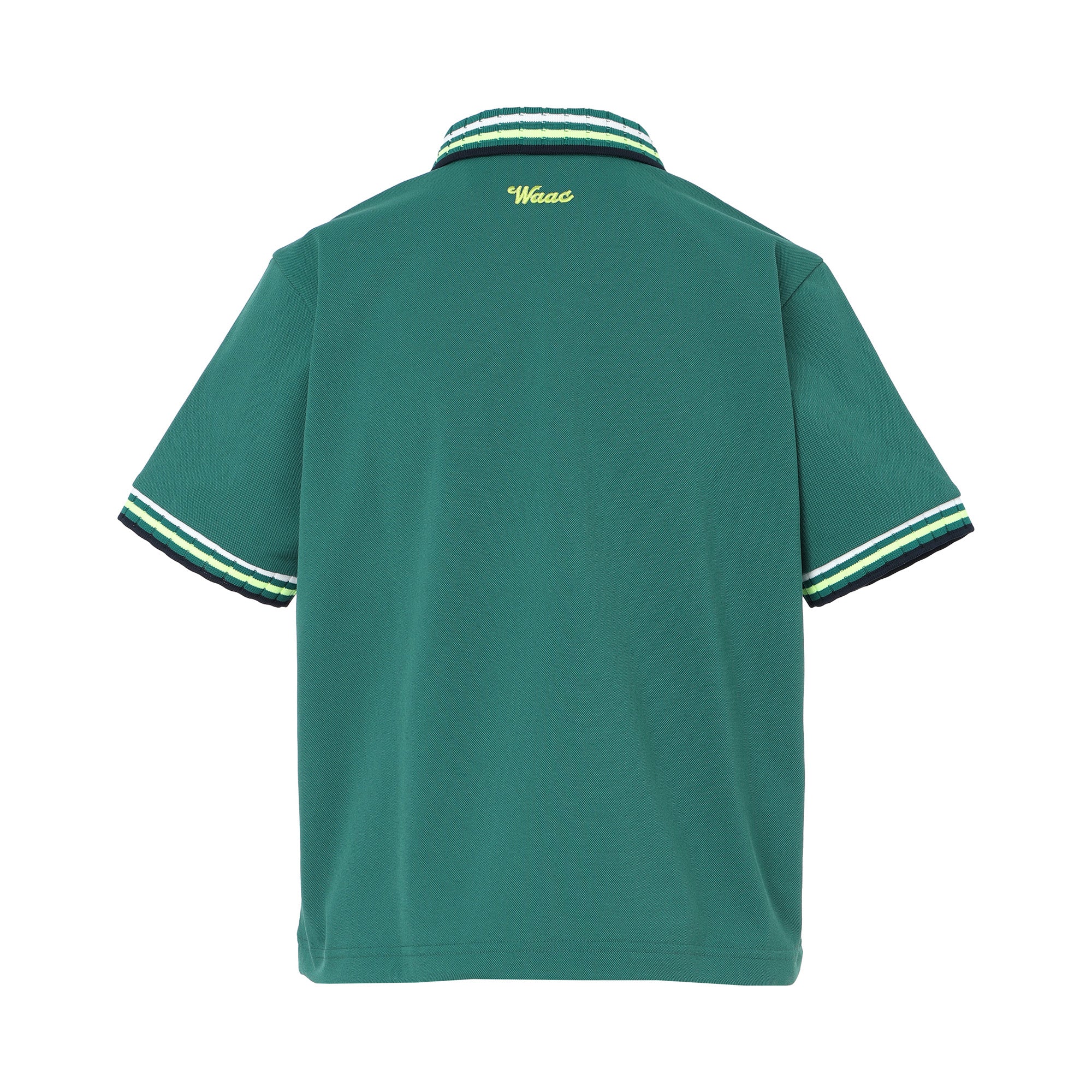 WOMEN ルーズフィットポロシャツ グリーン