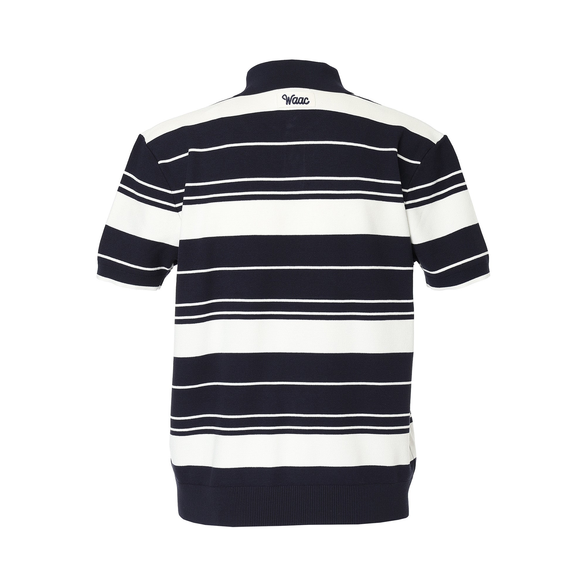 MEN ニットポロ ボーダー