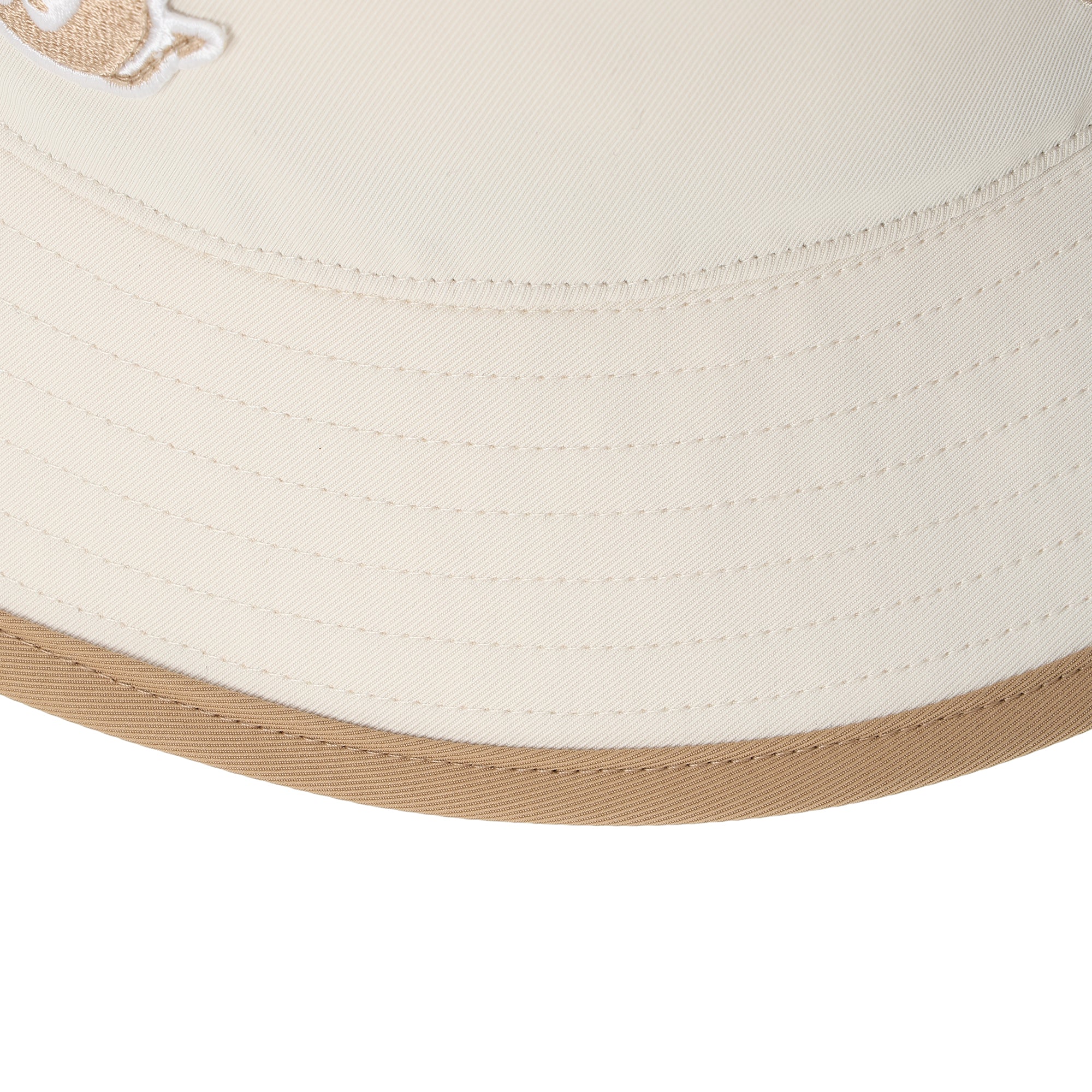 UNISEX バイカラーバケットハット アイボリー