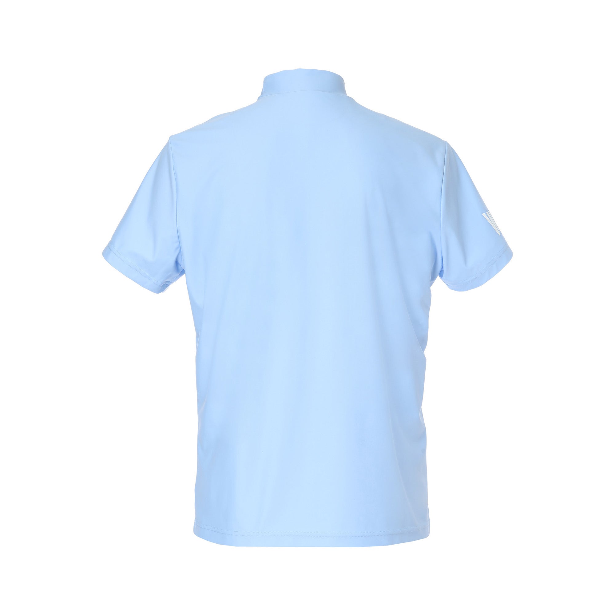 MEN ECO NYLON モックネック ライトブルー