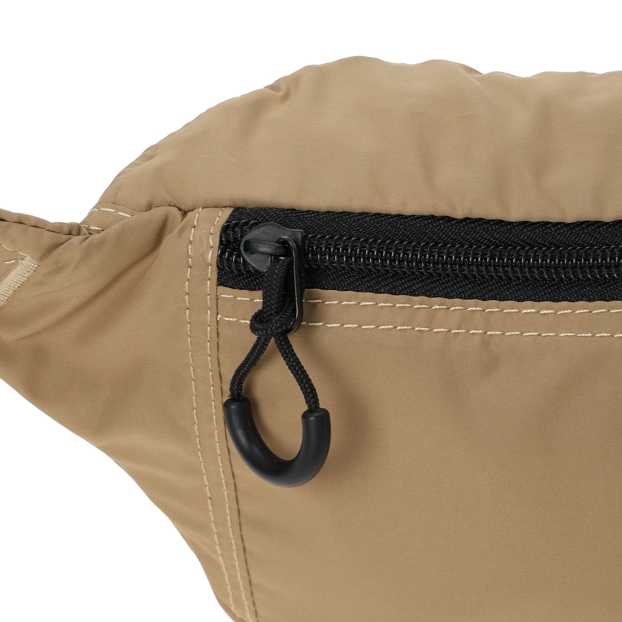 UNISEX Packable ウエストポーチ キャメル