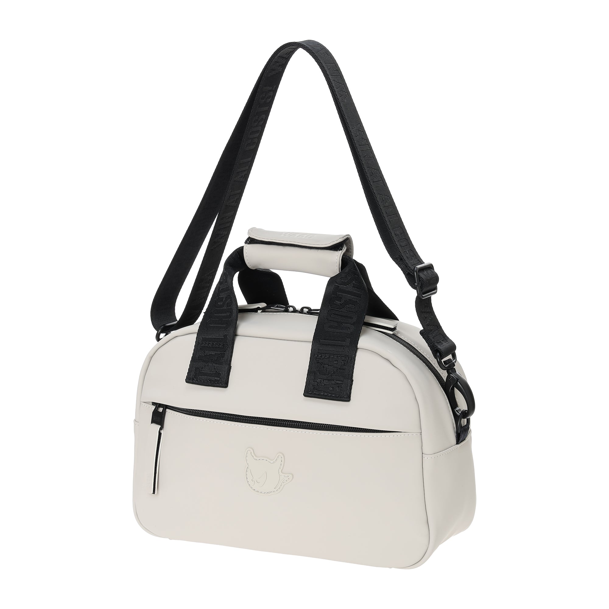 UNISEX MATTE FAUX LEATHER カートバッグ ブラック