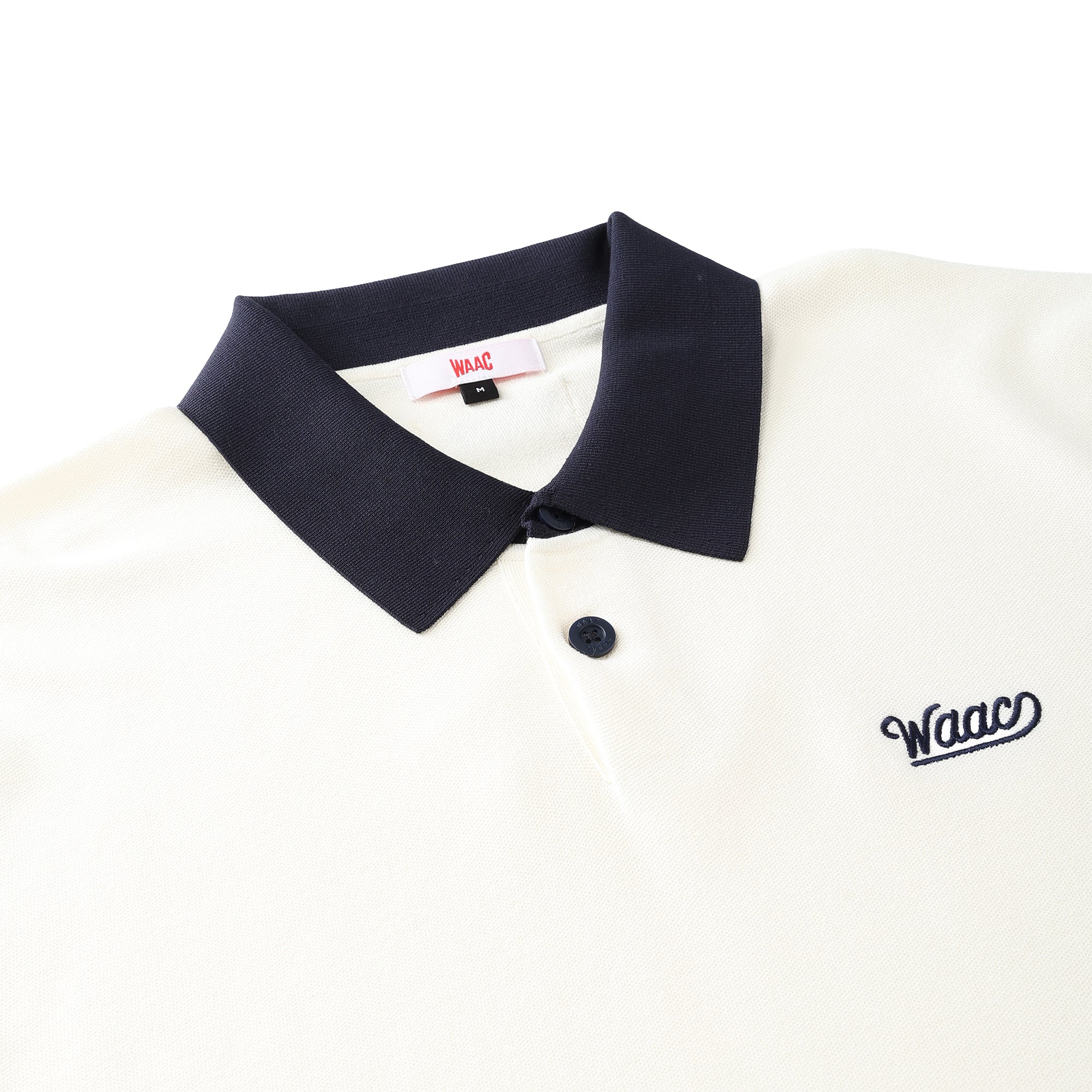 MEN ニットポロ ホワイト