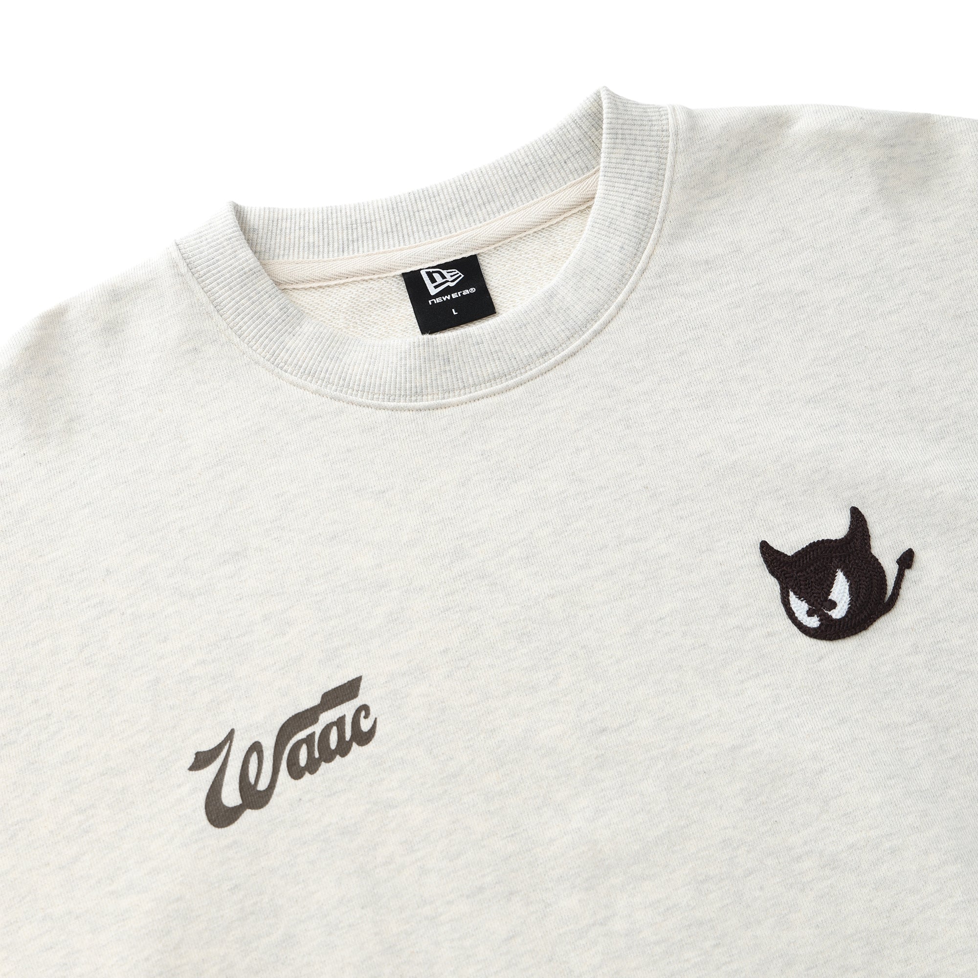 UNISEX クルーネックスウェット アイボリー
