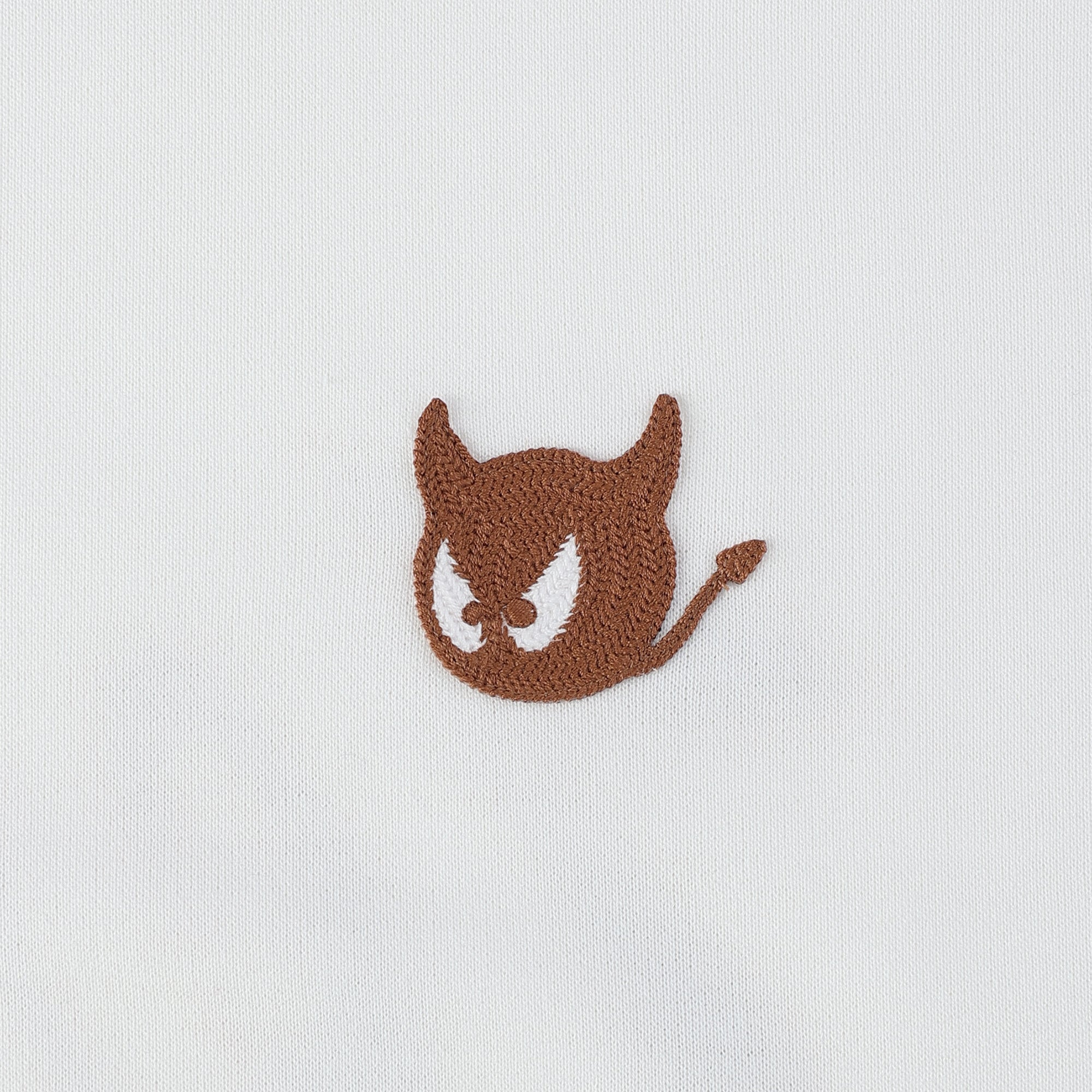 MEN 2WAYリブ衿 裏毛半袖ポロ ホワイト