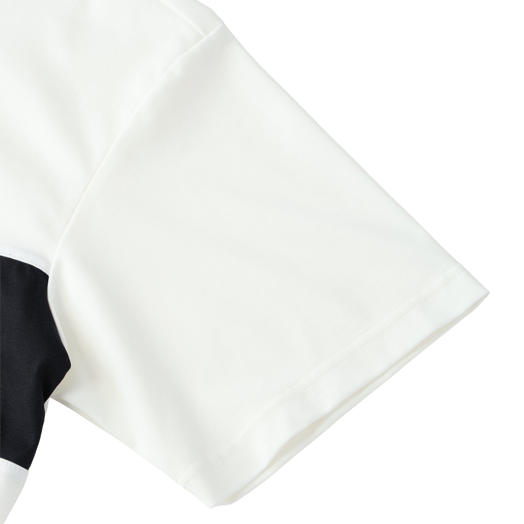 MEN カラーブロック ポンチポロ ネイビー