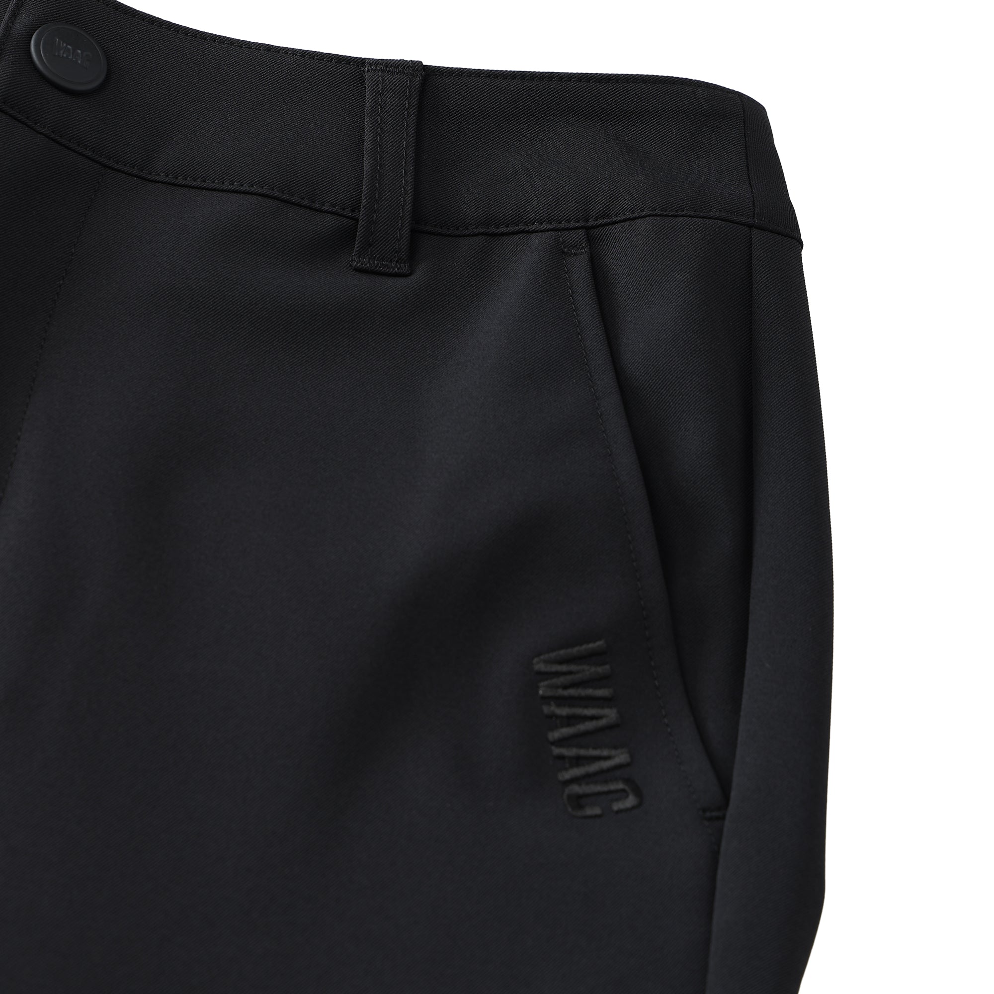 WOMEN 2WAYストレッチ セミフレアパンツ ホワイト