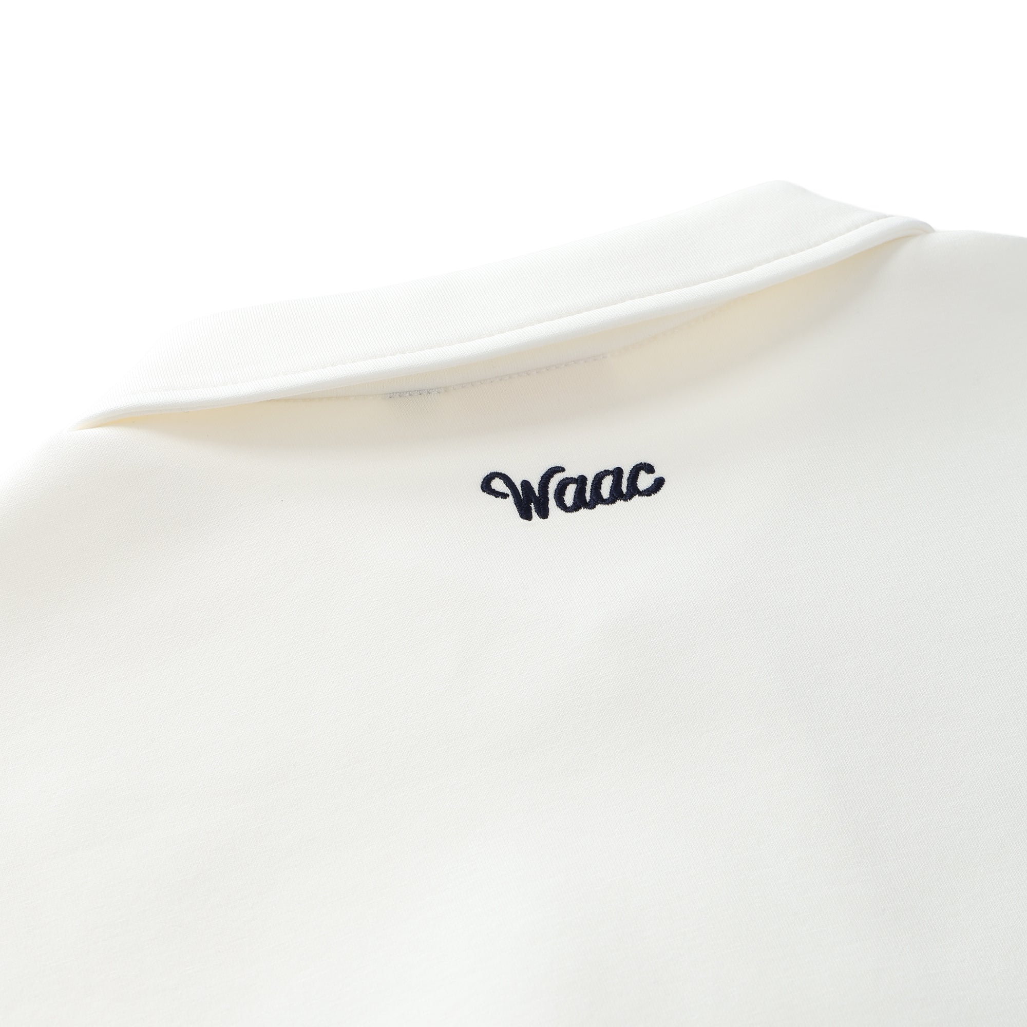 WOMEN スウェットポロ ホワイト