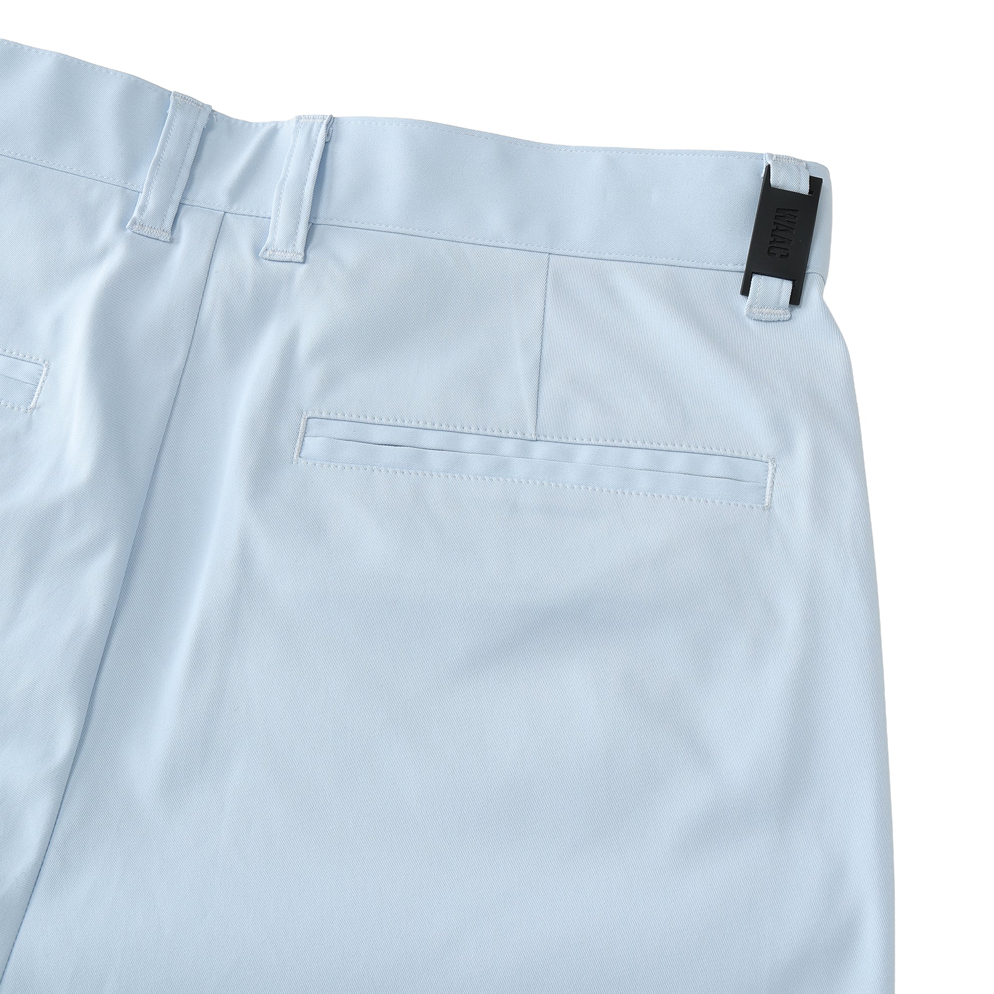 MEN スパンライク チノハーフパンツ ブルー