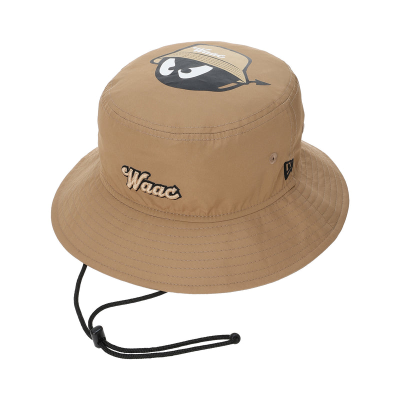 【25SS】UNISEX NEW ERA WAACKY バケットハット ベージュ