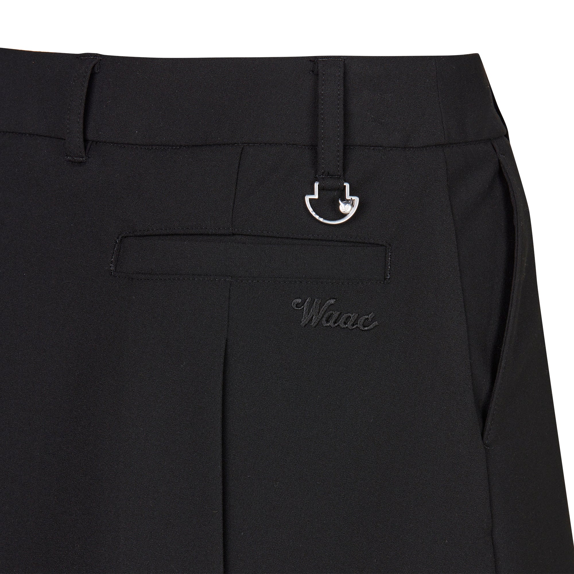 WOMEN タックプリーツスカート グレー
