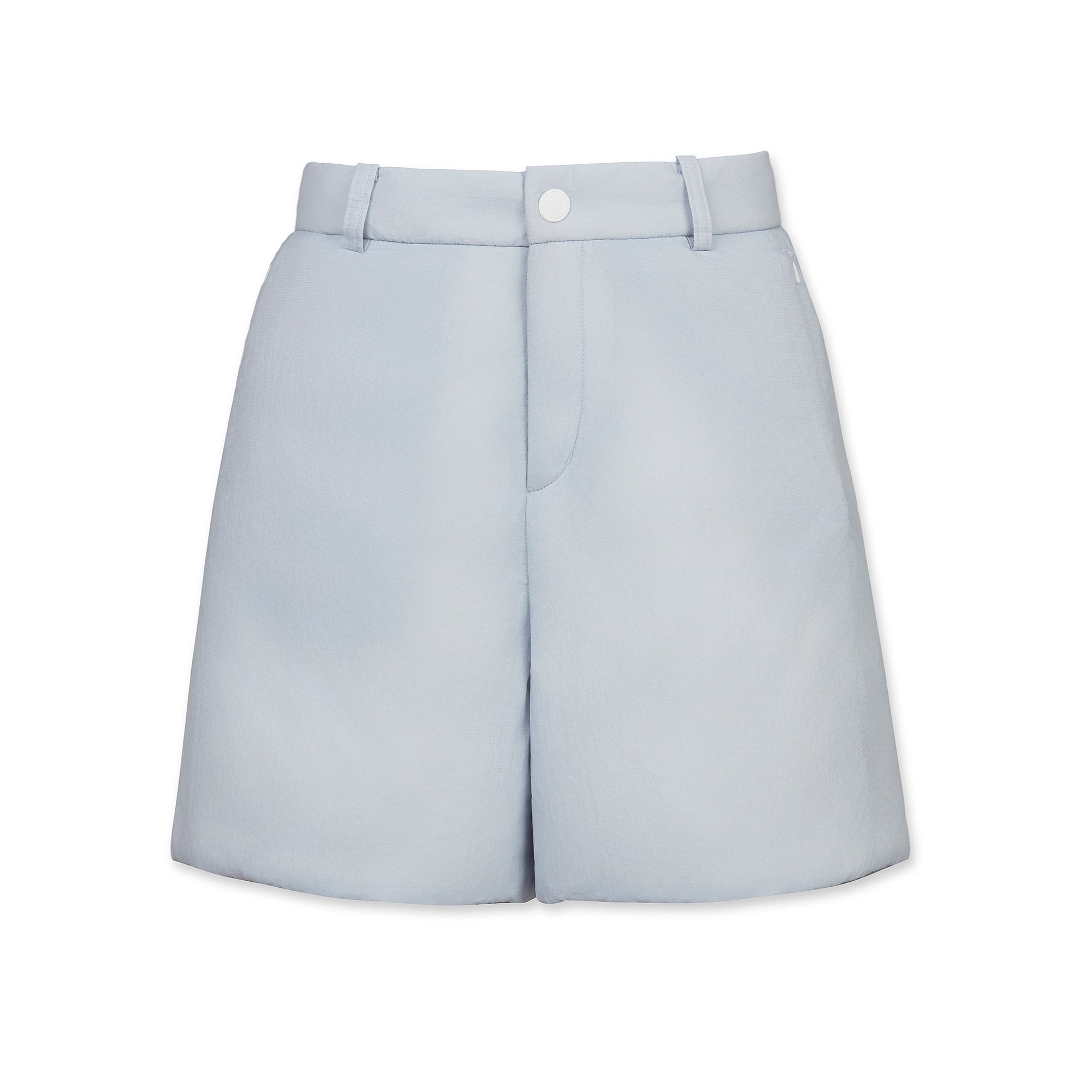 WOMEN パデッドハーフパンツ ライトブルー