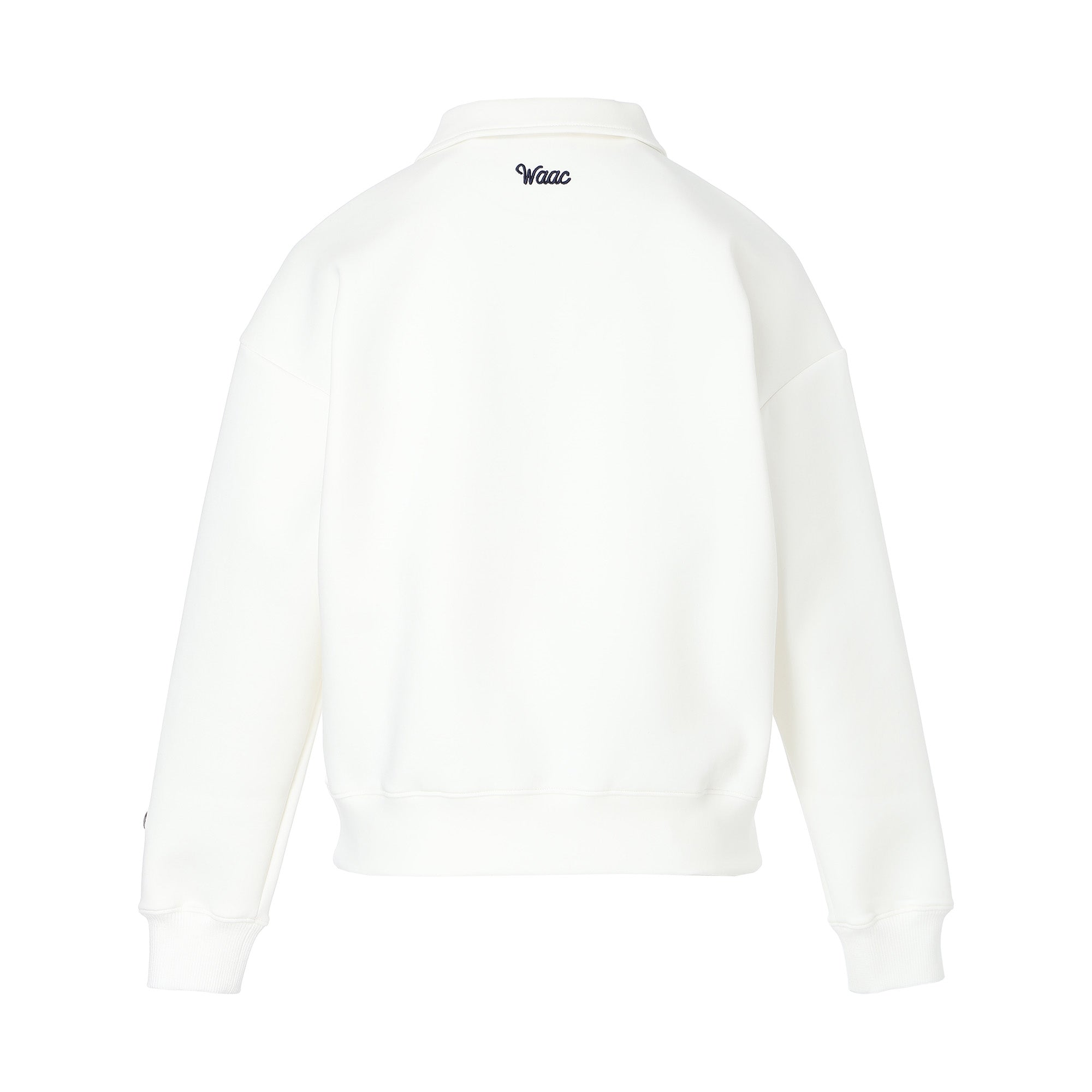 WOMEN スウェットポロ ホワイト