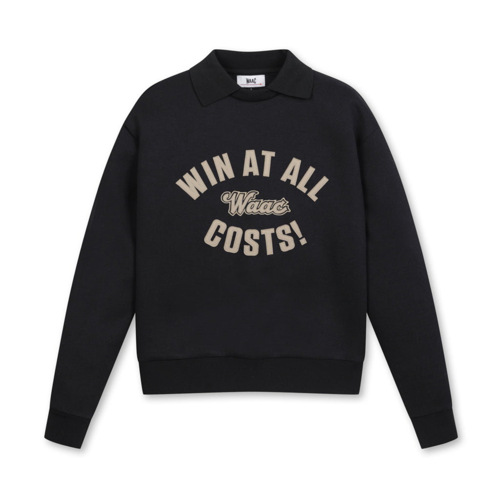 WOMENS ソフトタッチロゴスウェット ブラック/072342052