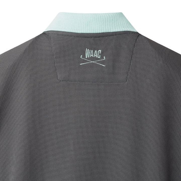 ロロピアーナ XLサイズ コットン ワッフル生地 長袖ポロシャツ シェルボタン メンズ シャツ | Loro Piana