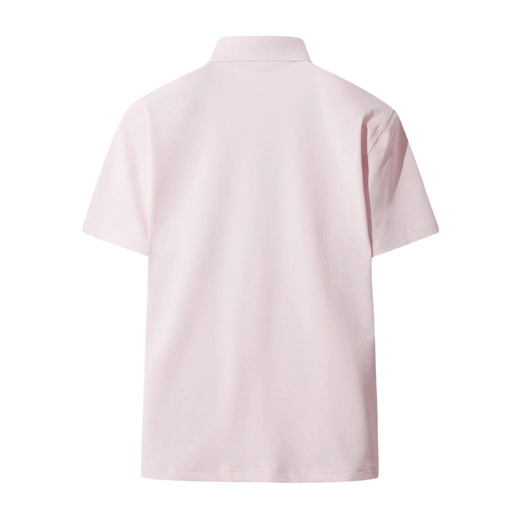 MEN シングルピケ ベーシックポロシャツ ピンク