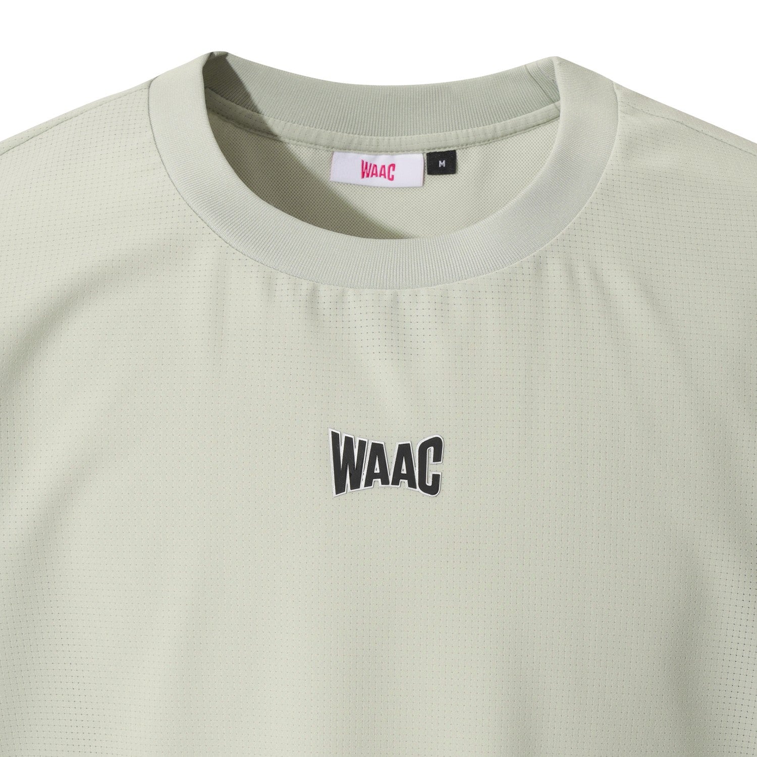 WAAC ストレッチプルオーバー MEN エアドット ルーズフィットプルオーバー カーキ