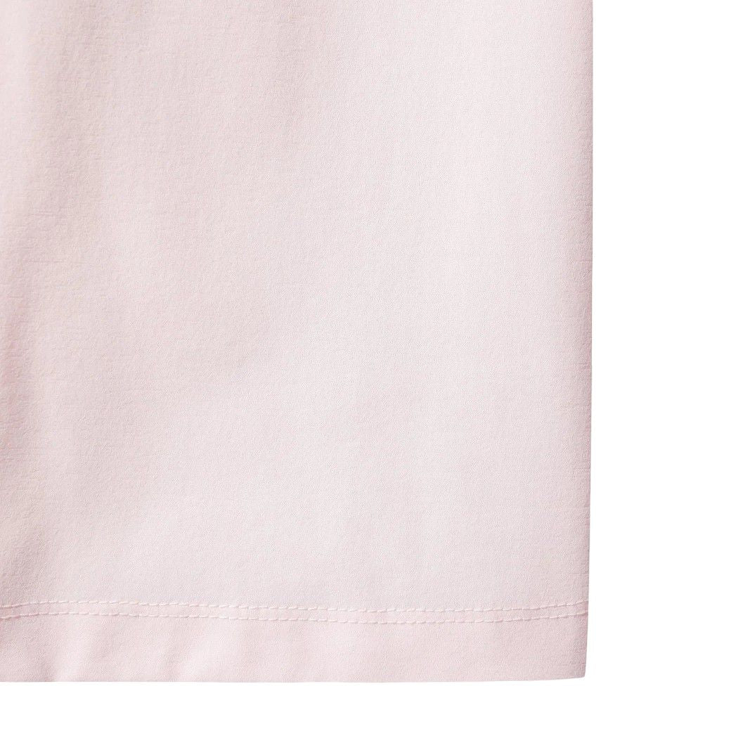 MEN ラグランスリーブ クールタッチポロシャツ ピンク