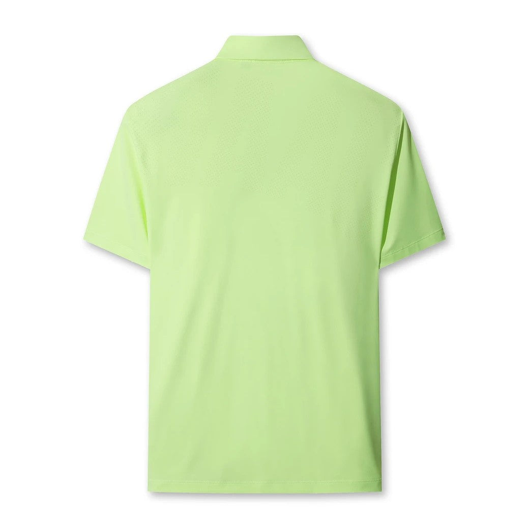 MEN ベーシック ポロシャツ ライトグリーン