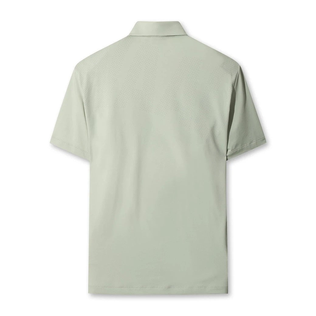 MEN ベーシック ポロシャツ カーキ