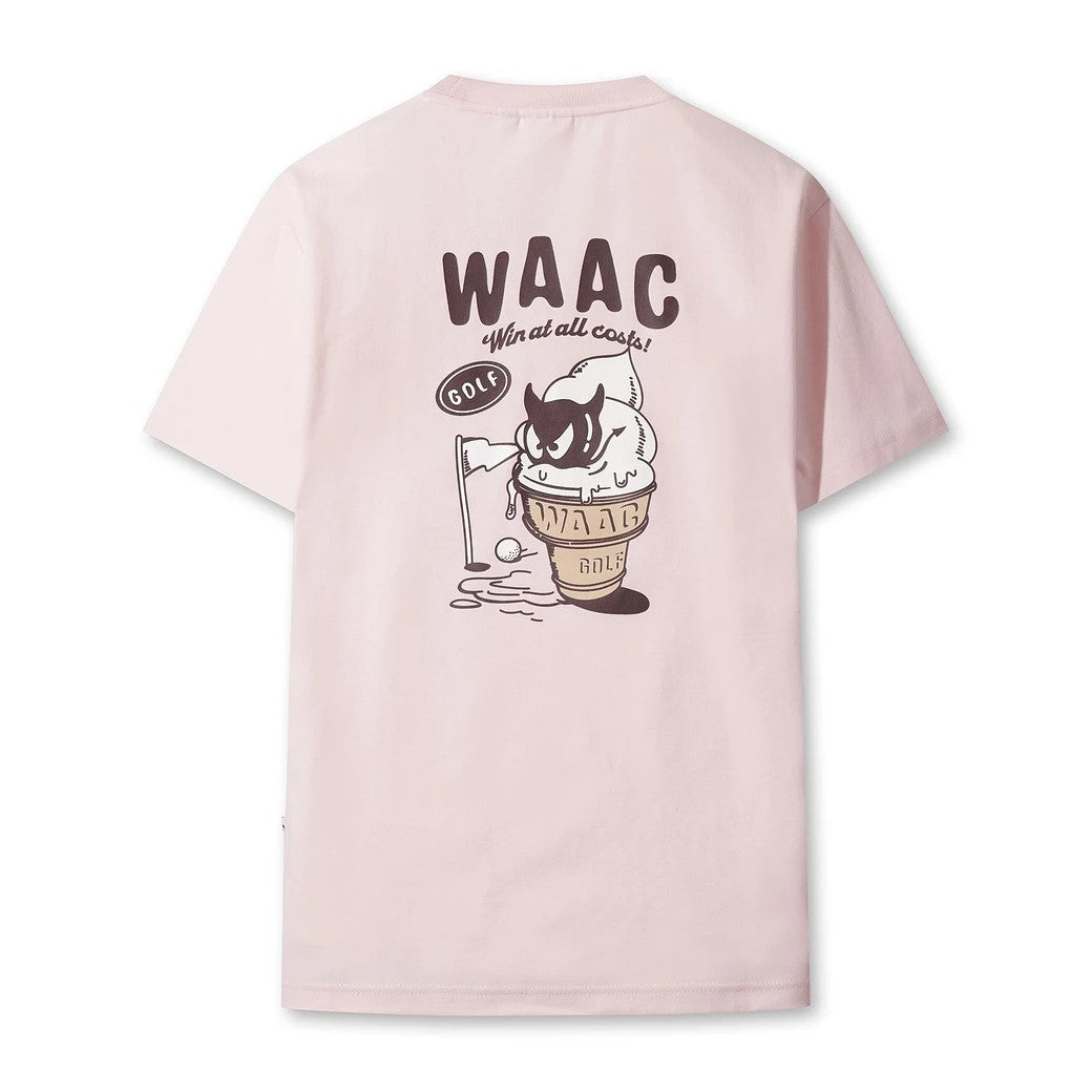 MEN クルーネックTシャツ ピンク