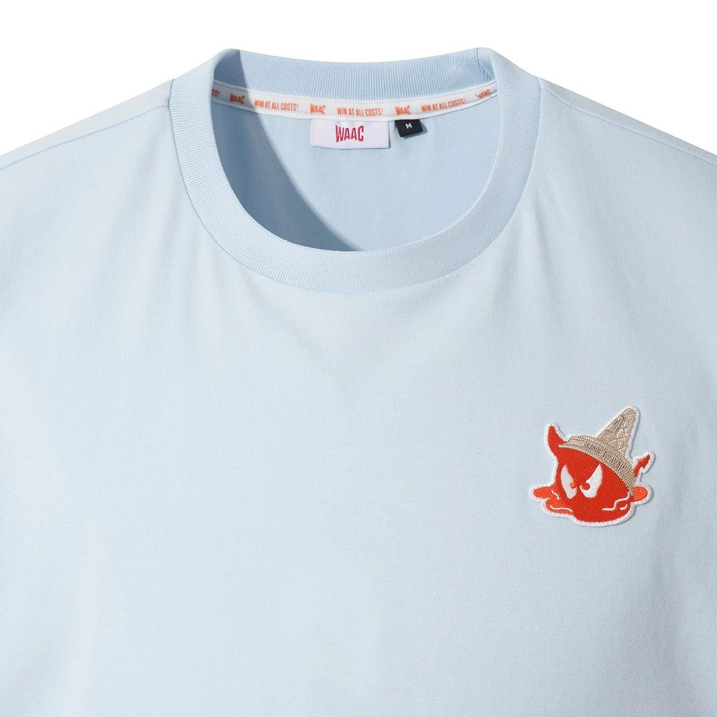 MEN クルーネックTシャツ ライトブルー