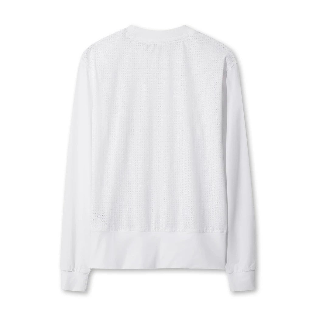 WOMEN クールパンチング スウェットTシャツ ホワイト