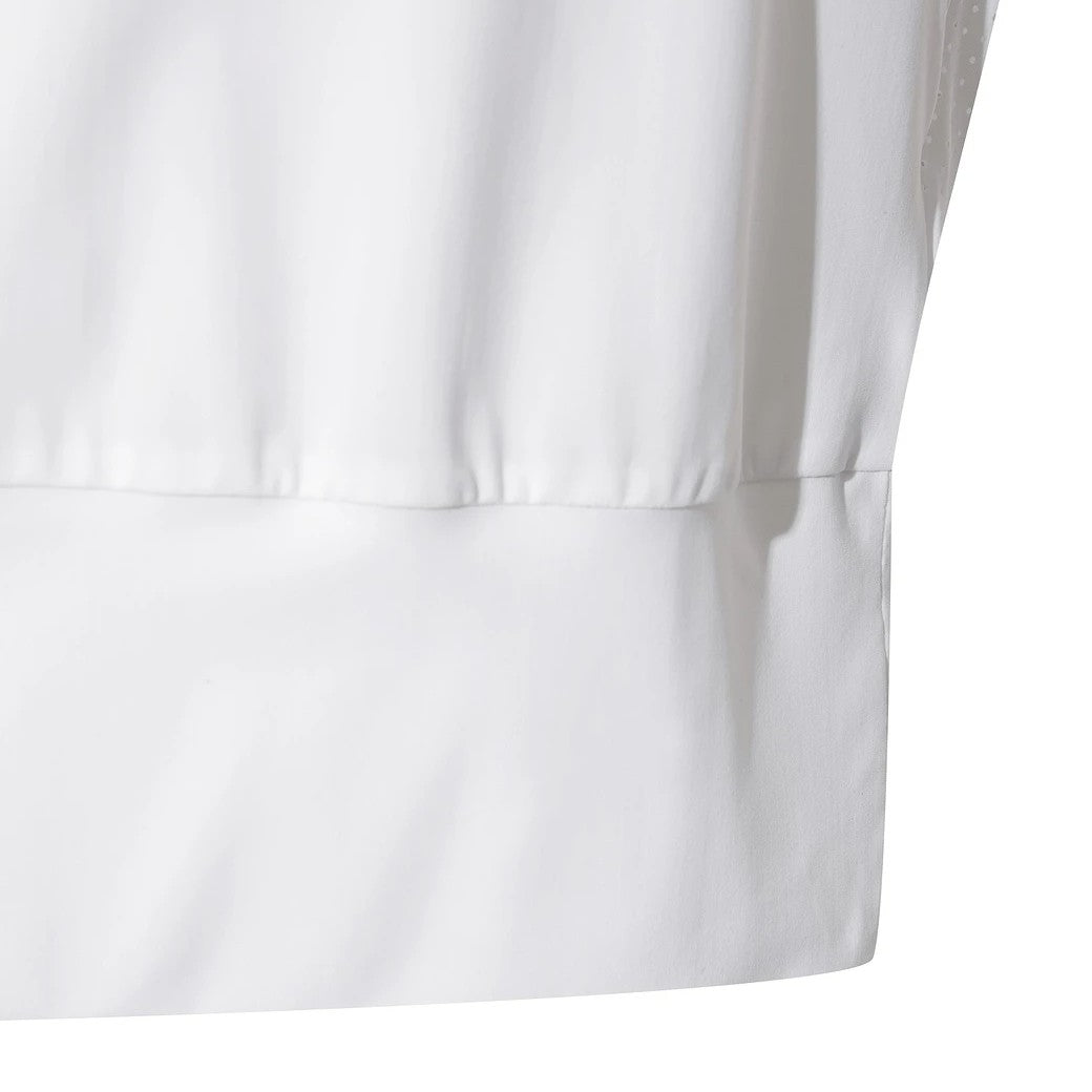 WOMEN クールパンチング スウェットTシャツ ホワイト