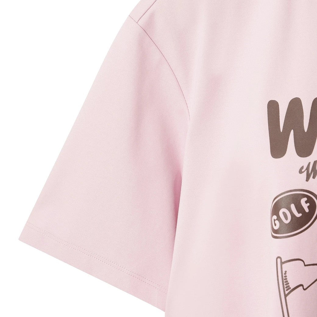 WOMEN オーバーフィット ICE CREAM WAAKCY Tシャツ ピンク