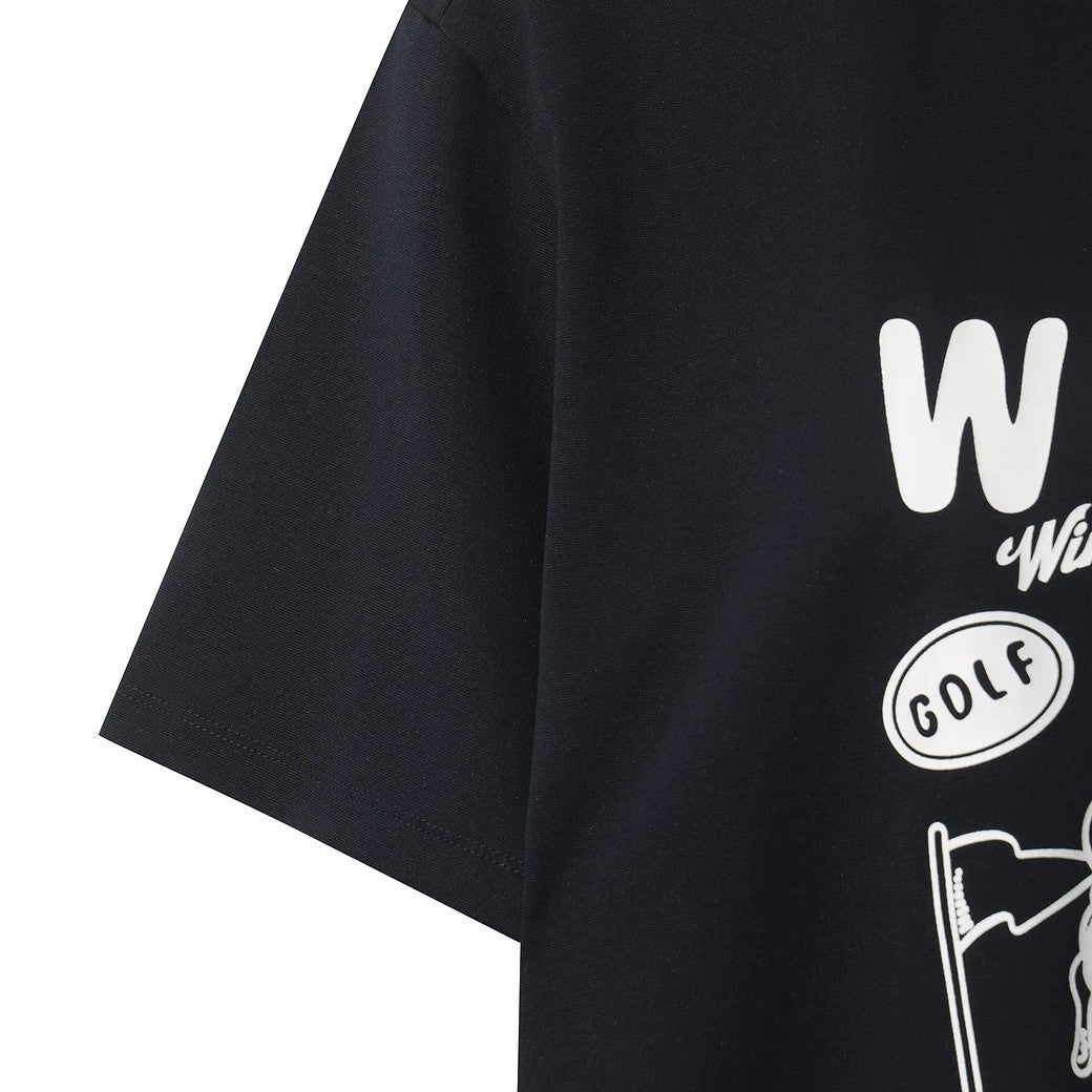WOMEN オーバーフィット ICE CREAM WAAKCY Tシャツ ネイビー