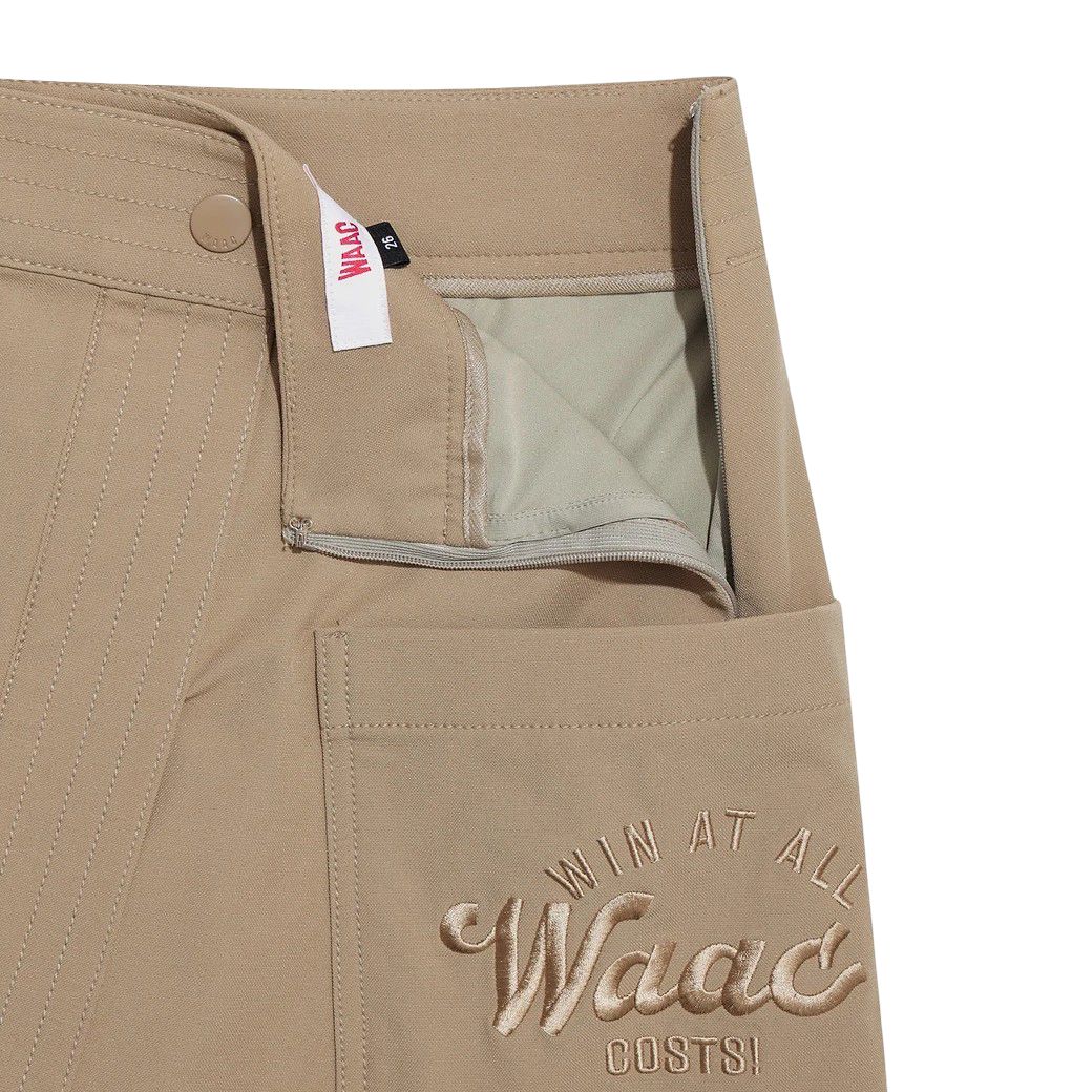 WOMEN Aライン アシンメトリースカート サンドベージュ