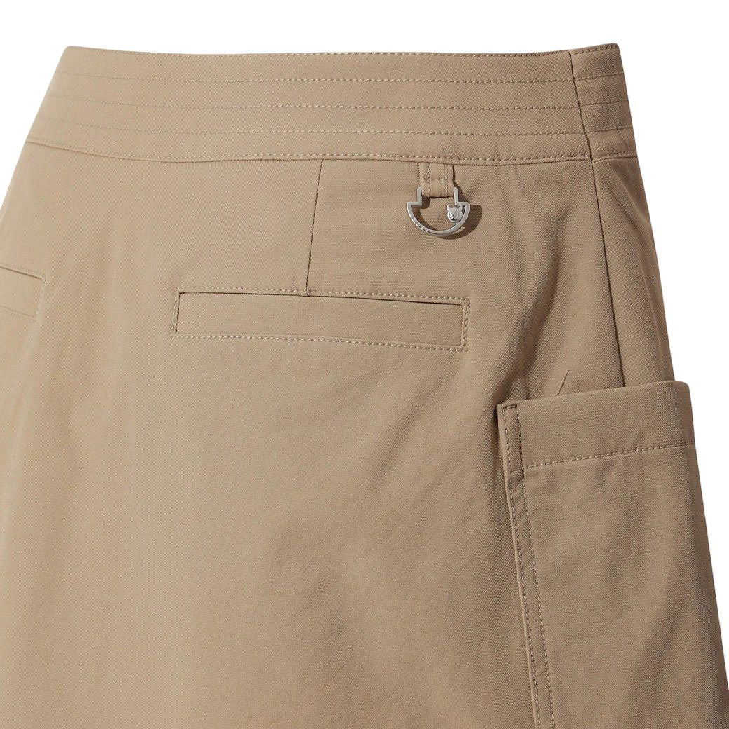 WOMEN Aライン アシンメトリースカート サンドベージュ